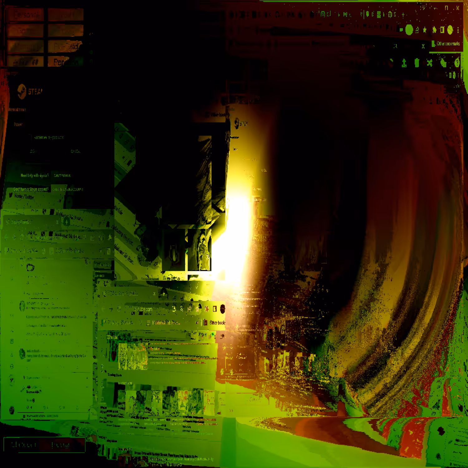 Digital Portal into Simulacra
