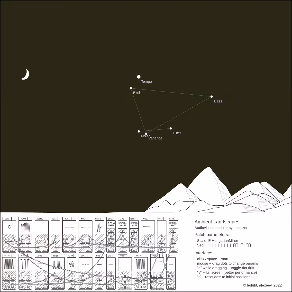 Ambient Landscapes synthesizer #32