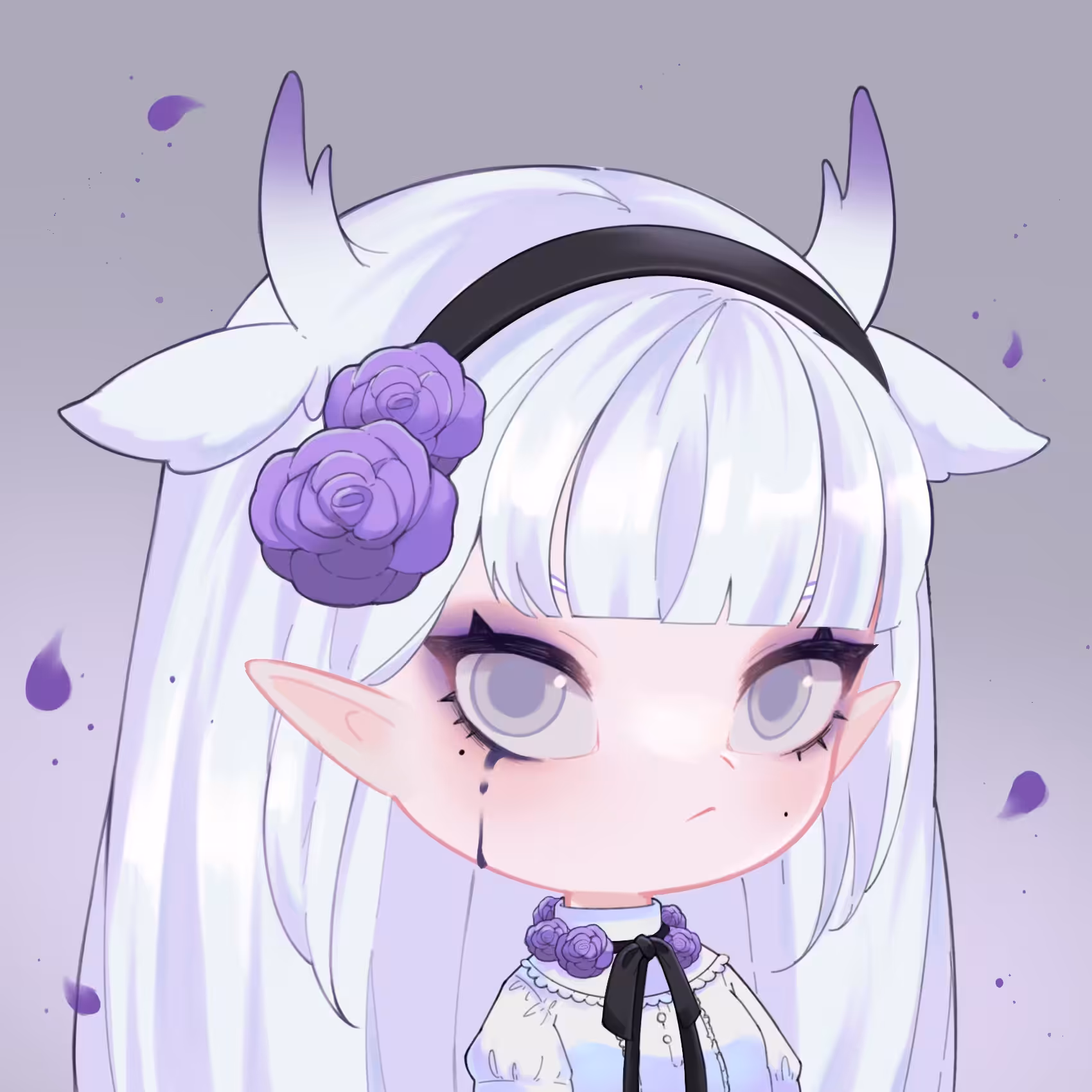 33 | Villain Blank Eye Violet