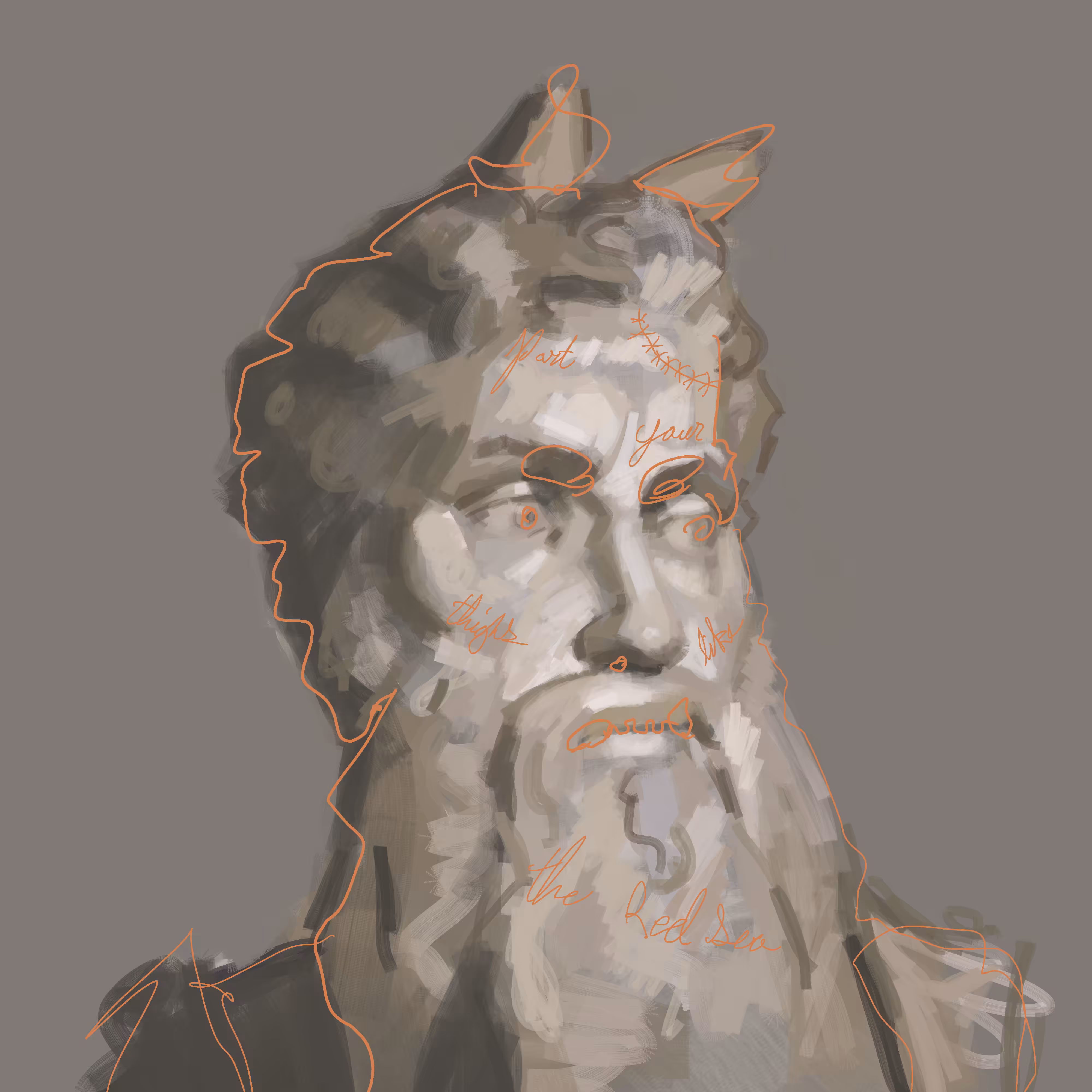 Marble III Moses