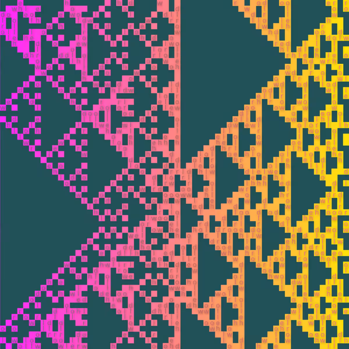 Textual Automata Machinery #16