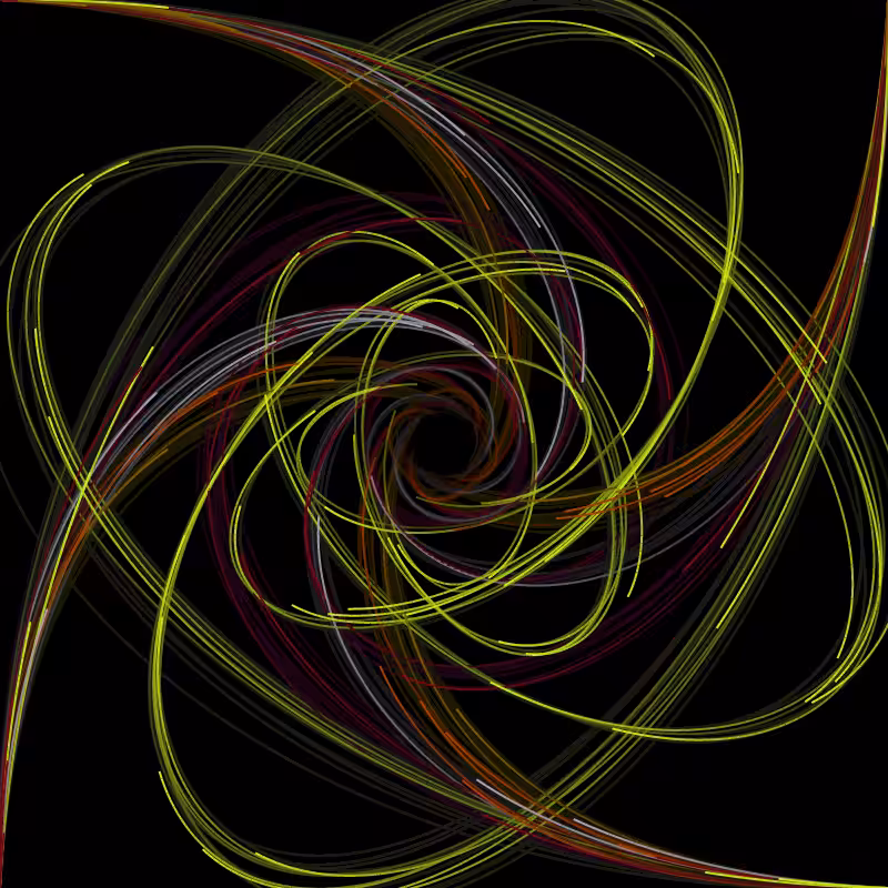 Particle attraction #1