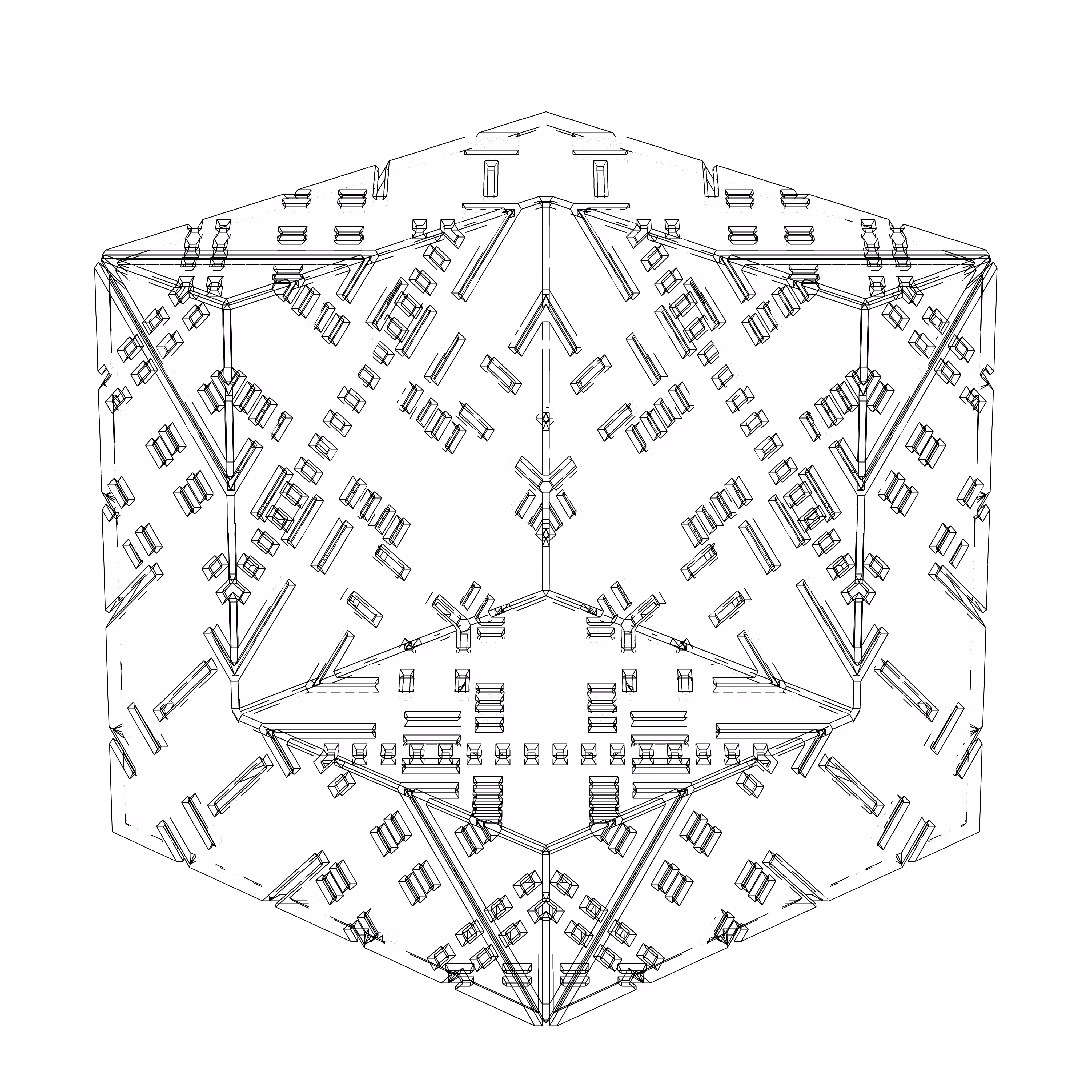 LL21 Alien Art Cube #760
