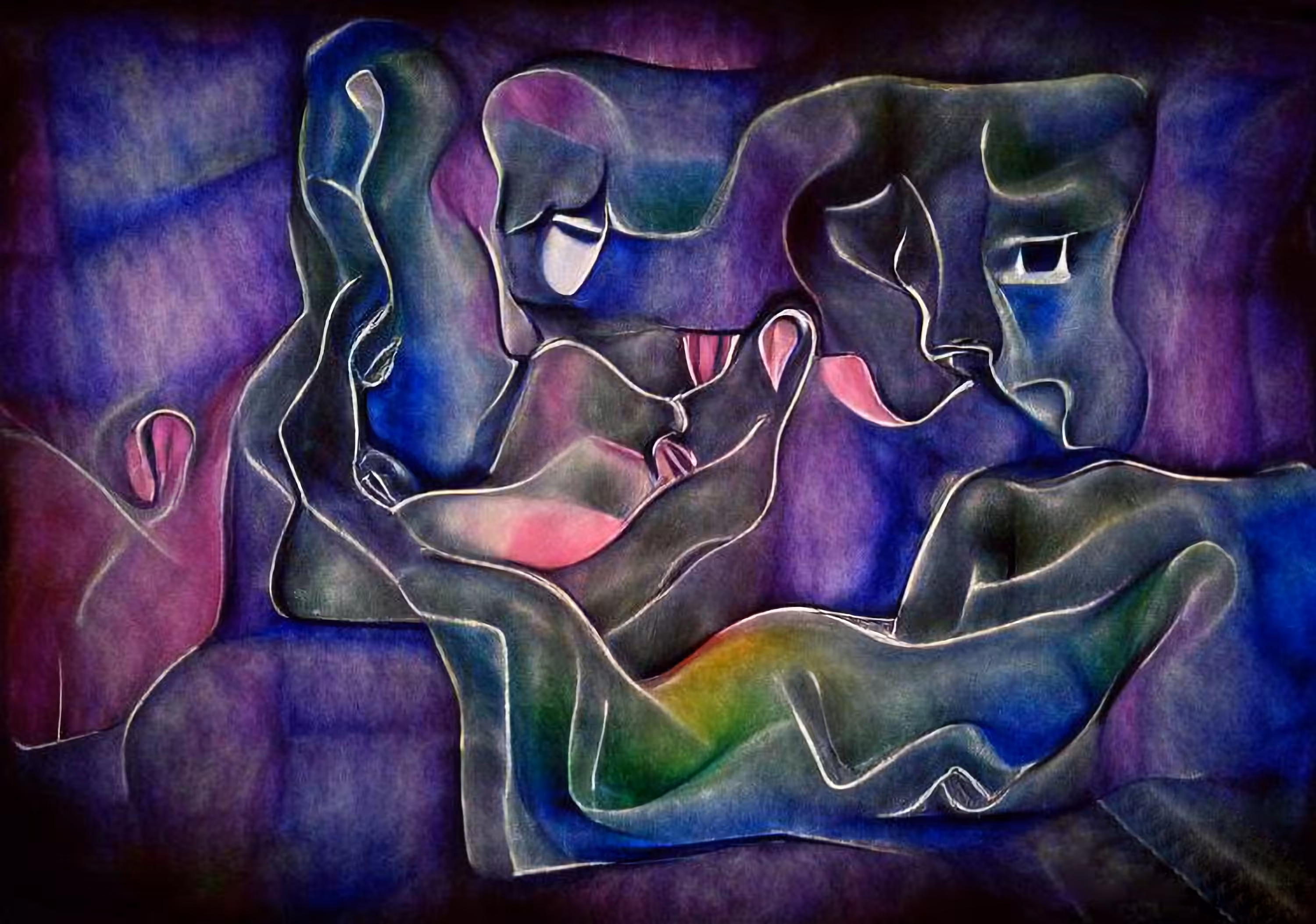 AI generated art: intimacy 4