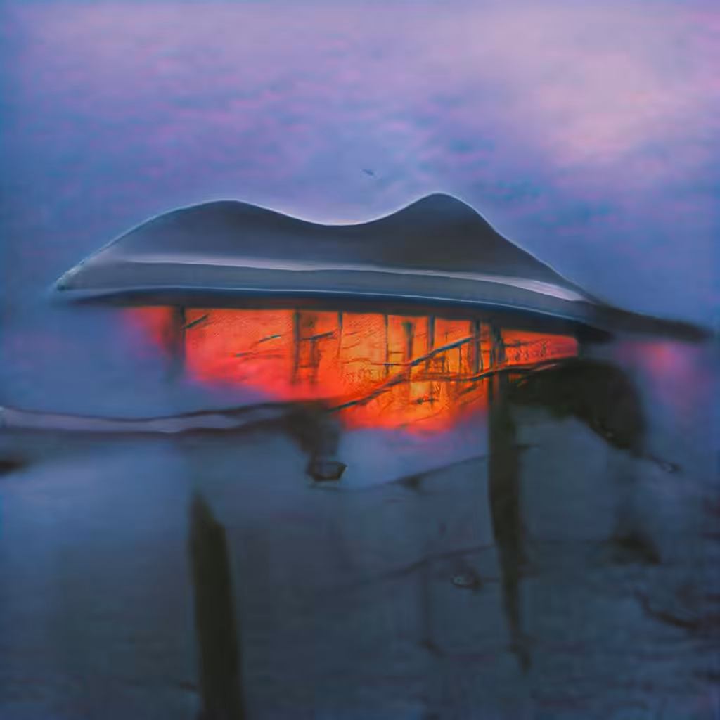 Artificial Imagination of places