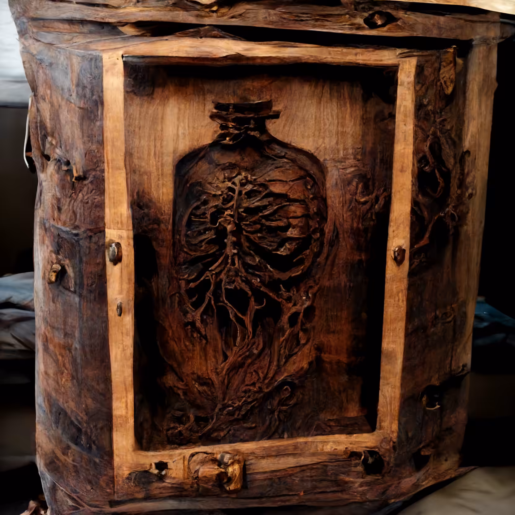 CYBORG LAUGHTER #3: My uncle has a new wooden chest