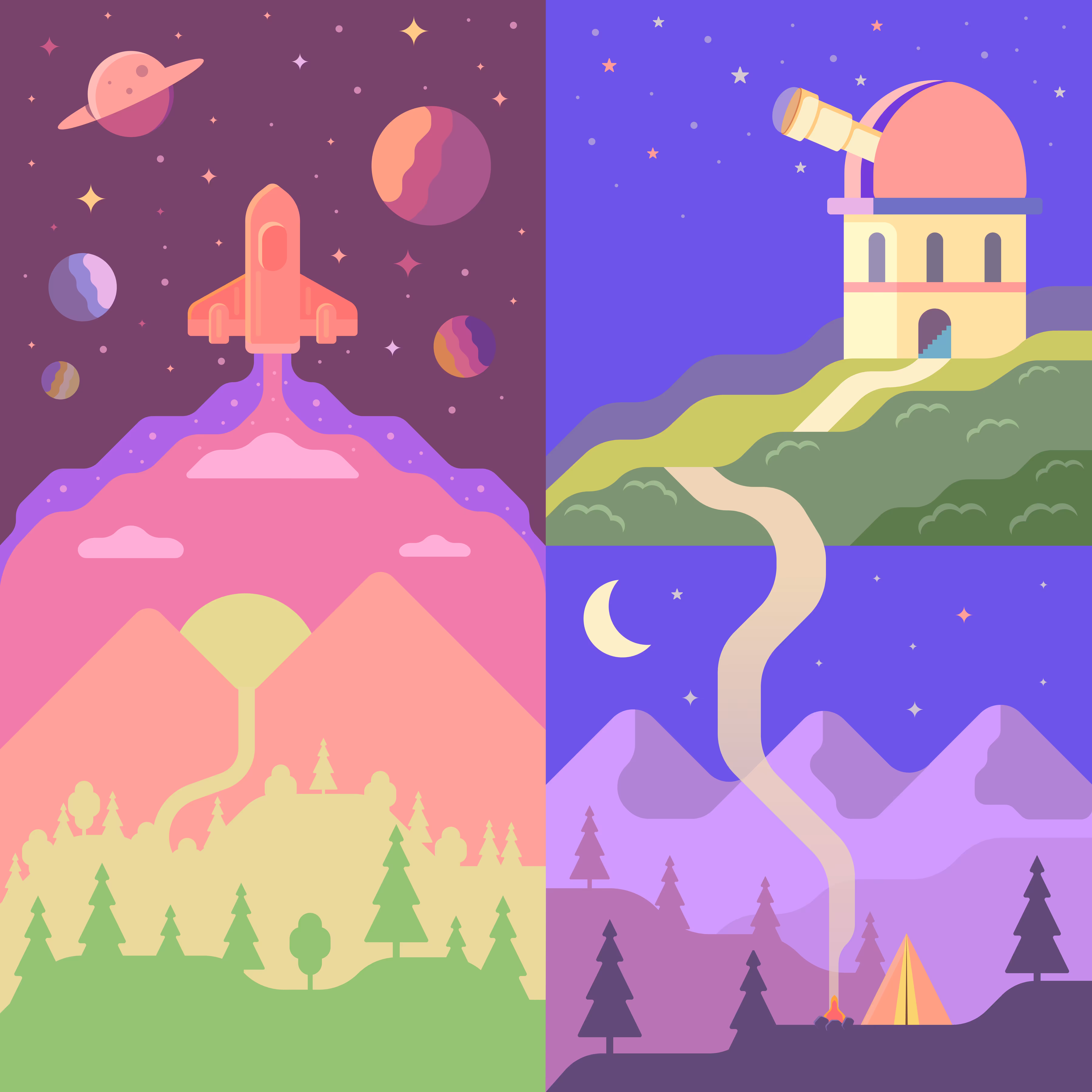 Kosmos and earth
