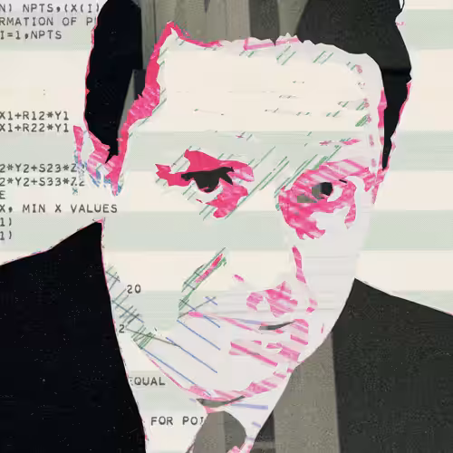 THE GENERATIVE PORTRAIT COLLECTION OF ROBERT MALLARY: Generative Portrait of Robert Mallary #1194