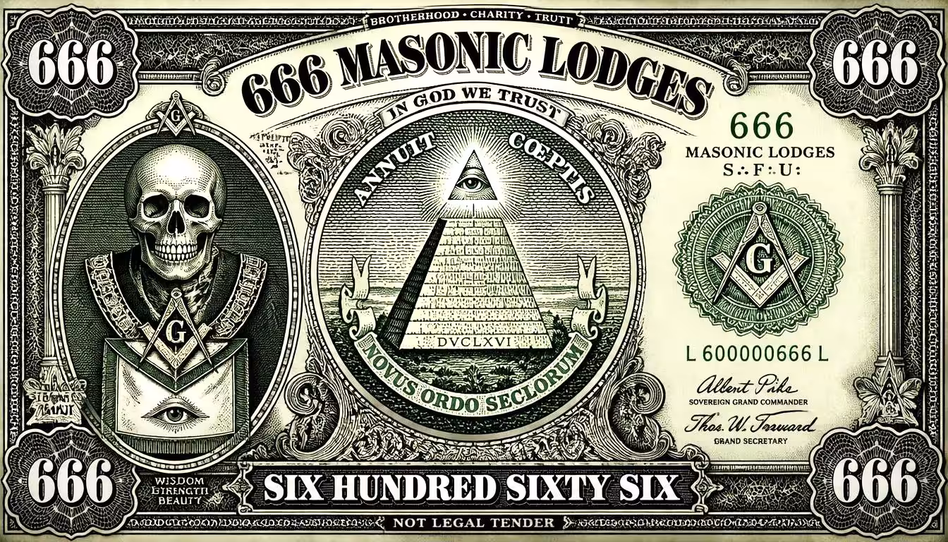 666 Masonic Lodges (The Skull Edition)