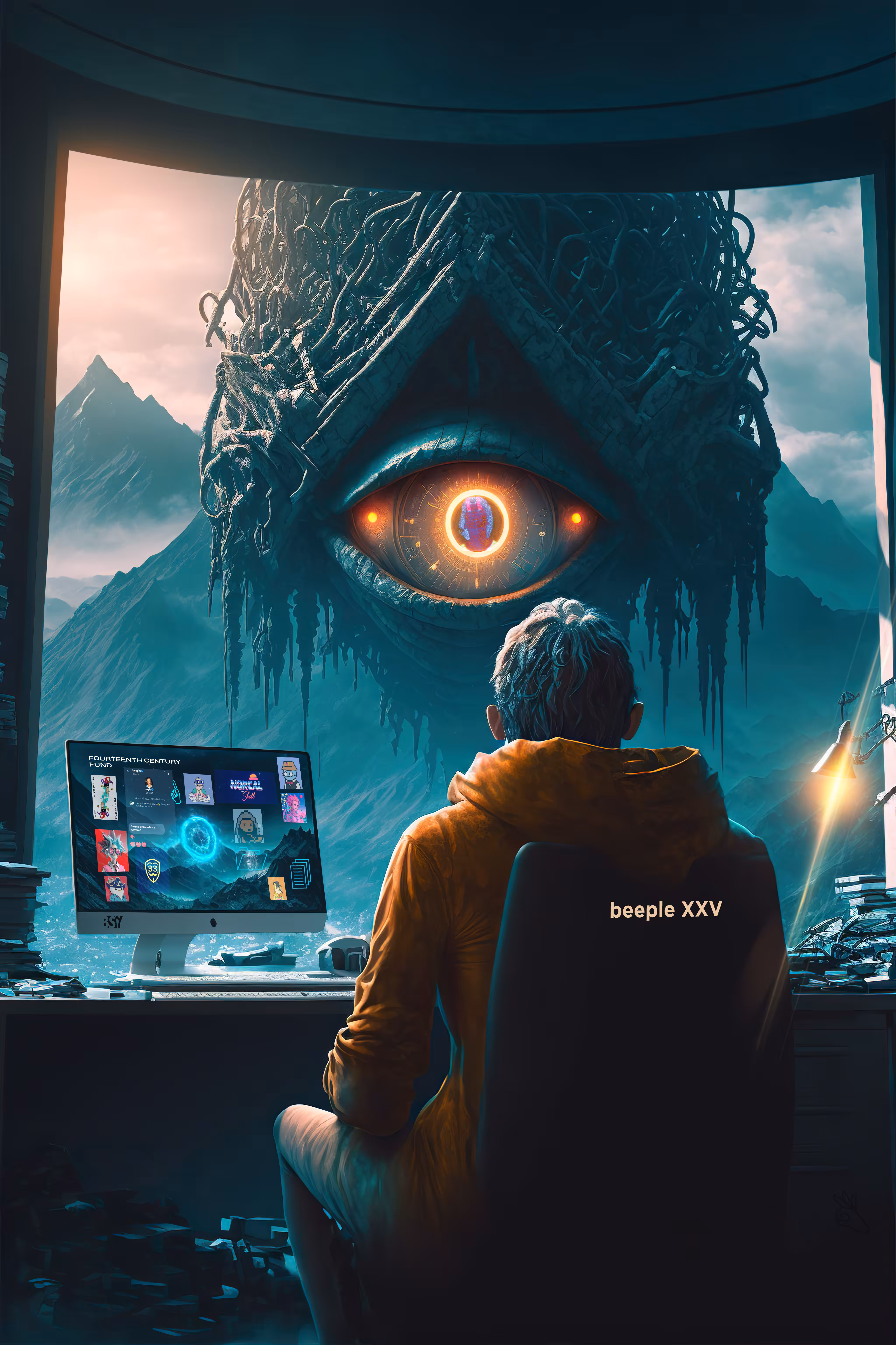Beeple // Everydays: Ξlluminati