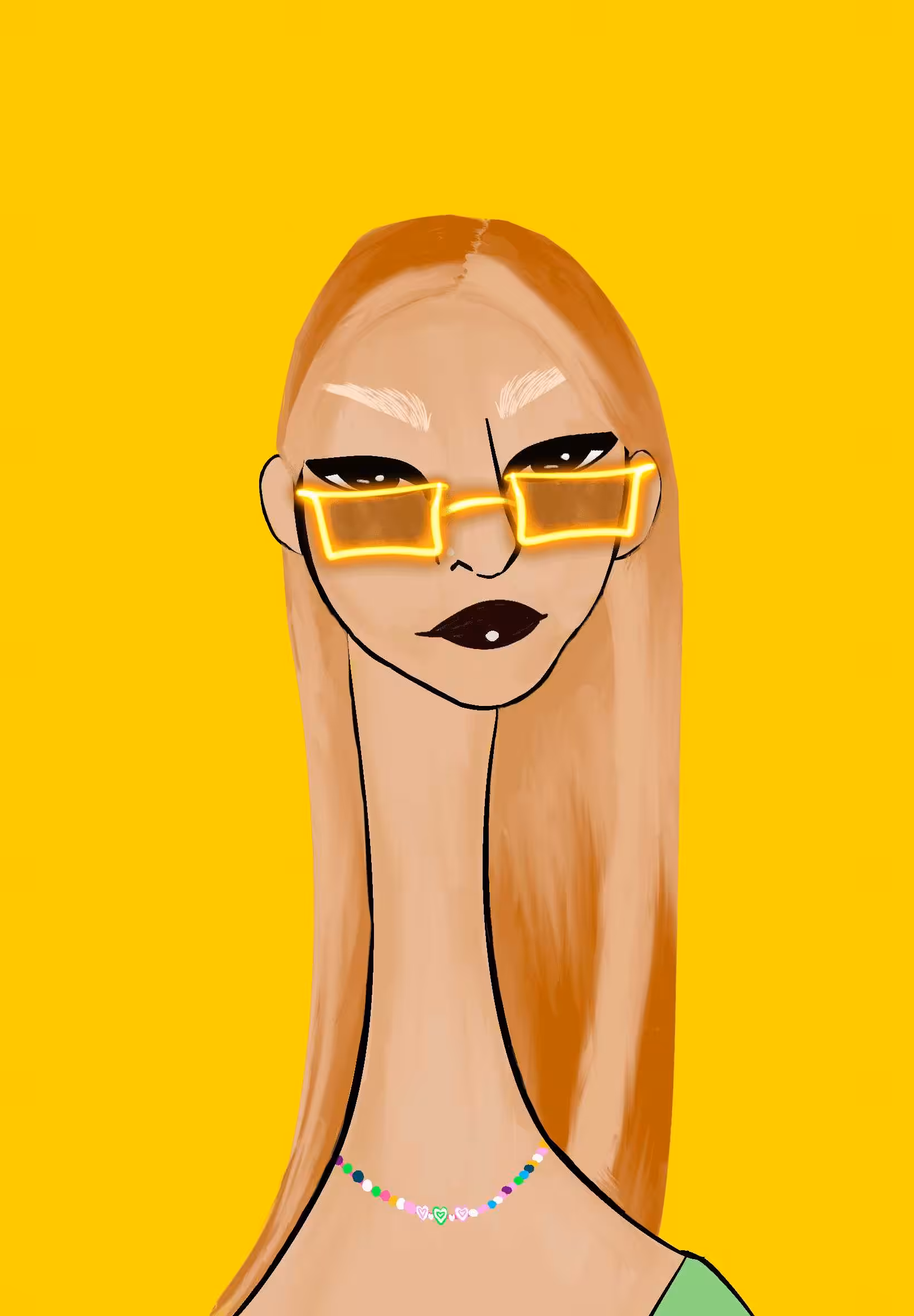 Long Neckie Ladies: Long Neckie Lady #1726
