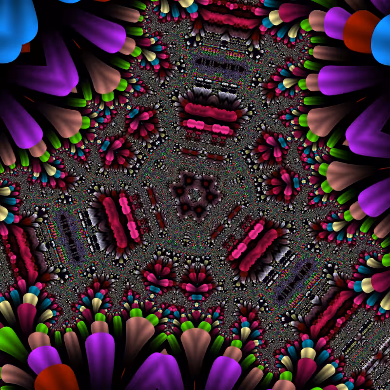 Fractal Flower #71