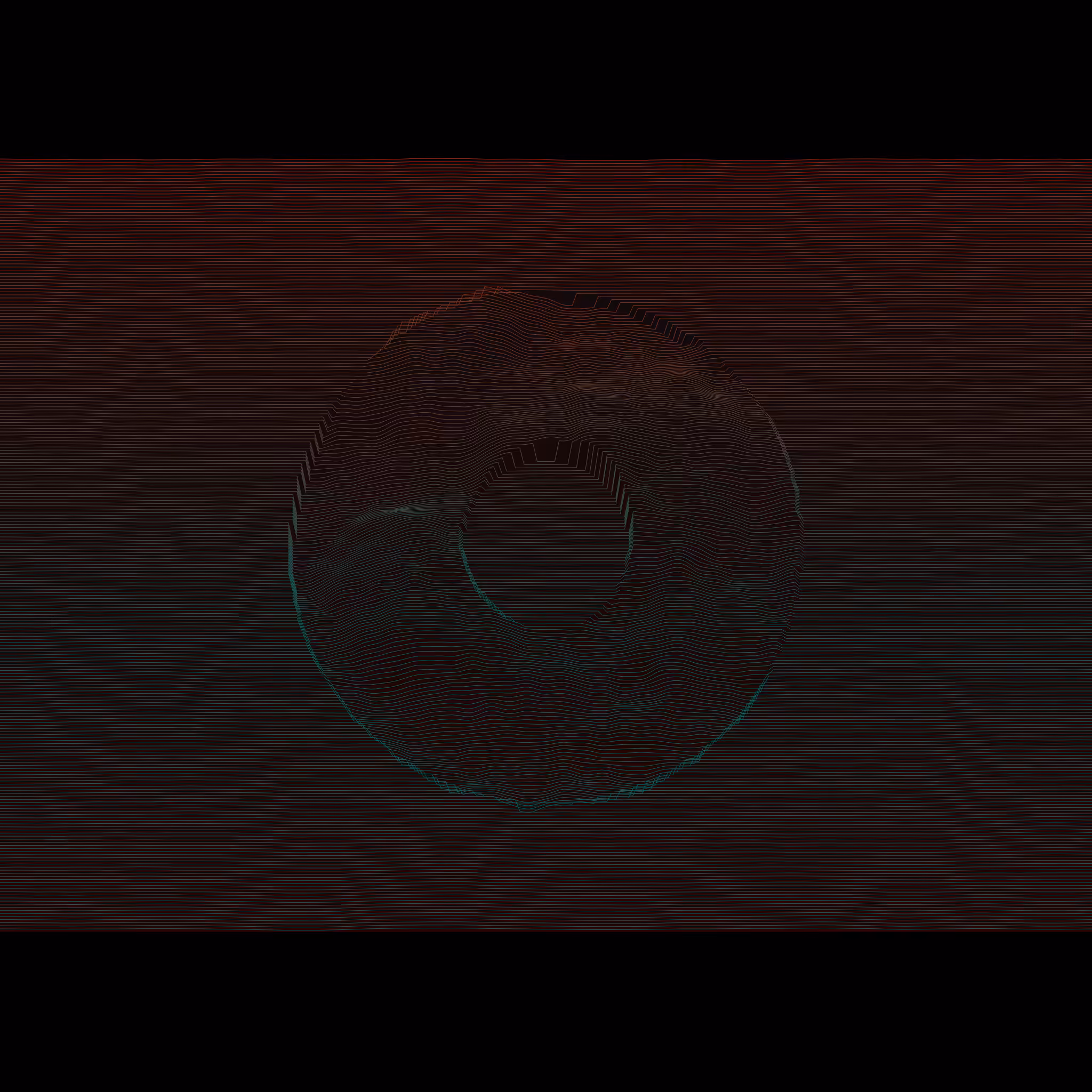 Waves Circle (For Plotter) #74