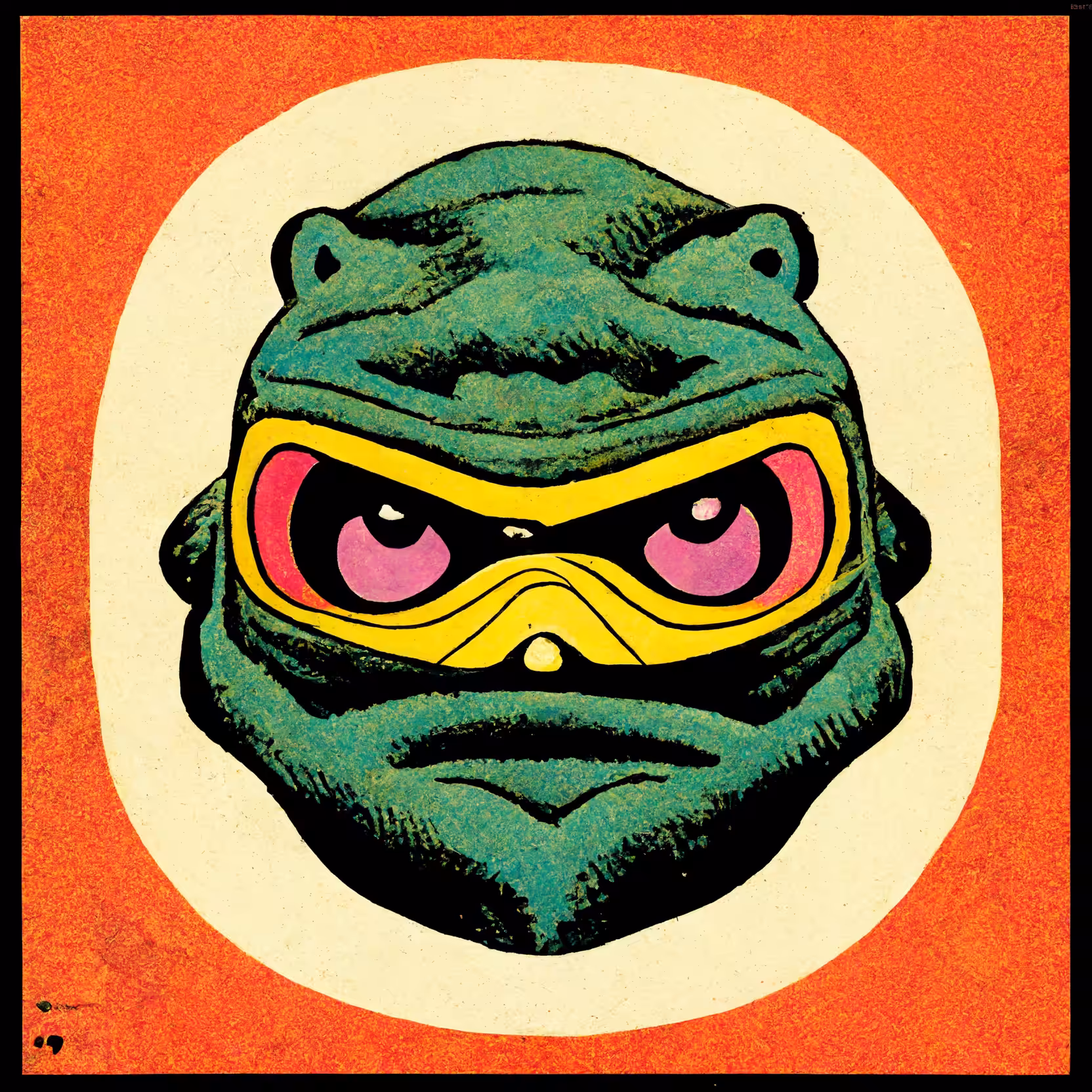 Silly Frog NFT that you'll never get 014