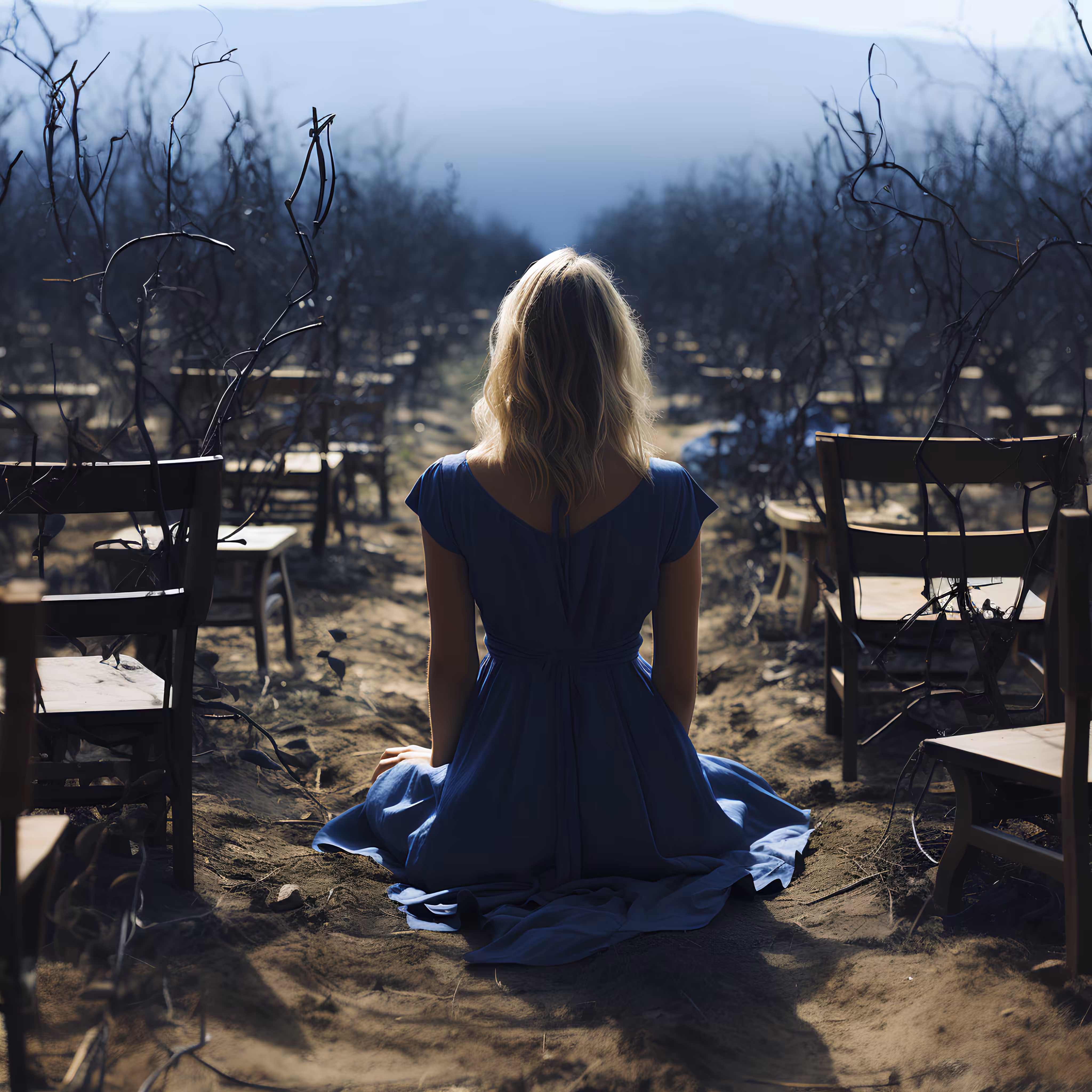 Blue Isolation #8