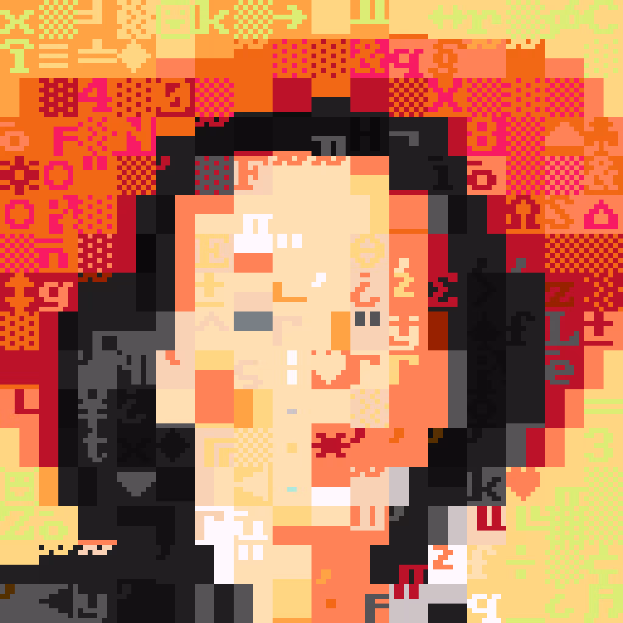 DOS-up girl #002