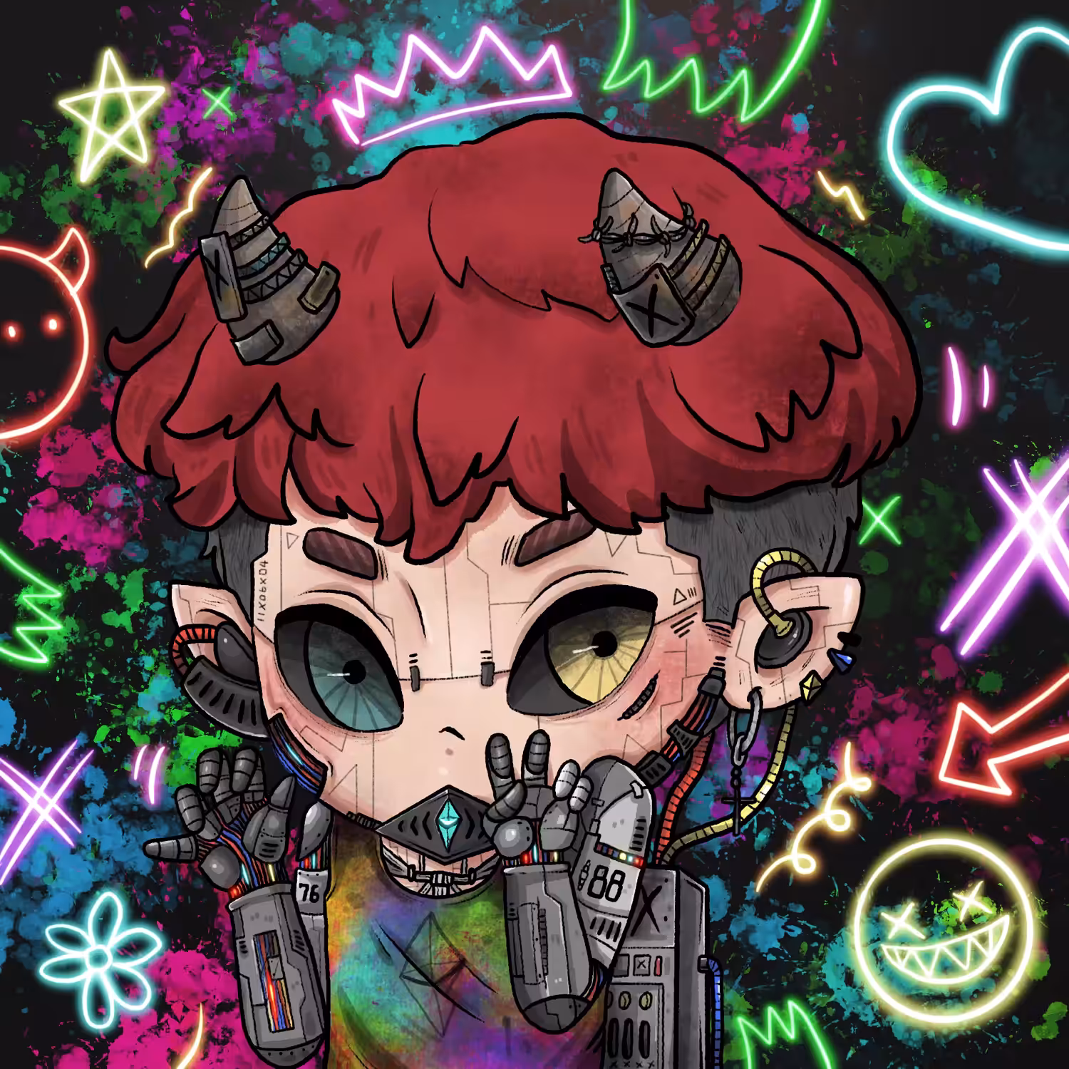 MISSING NOSE CYBORG ARTHUR