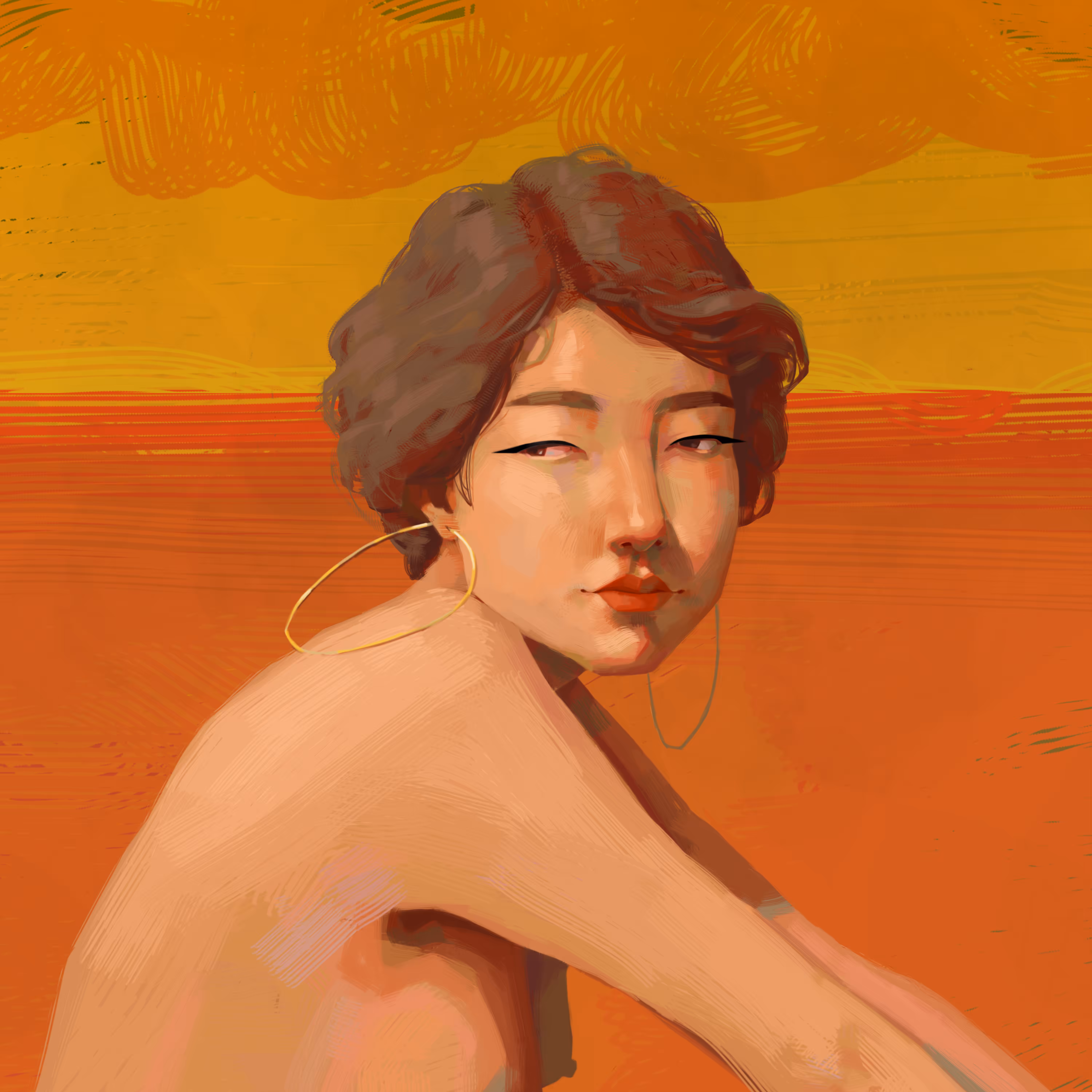 Orange Sea