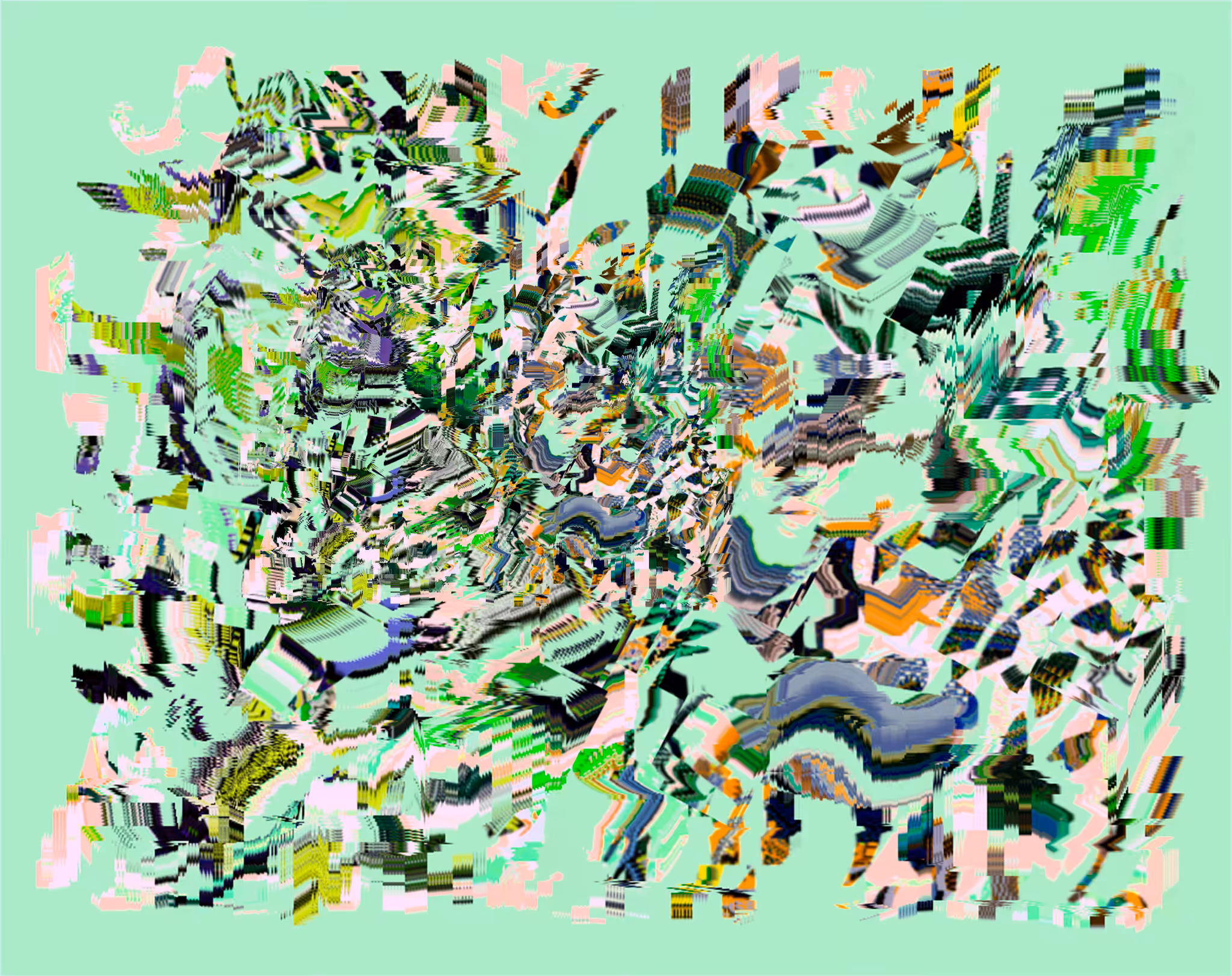 Glitched Traces: Unlinked visits