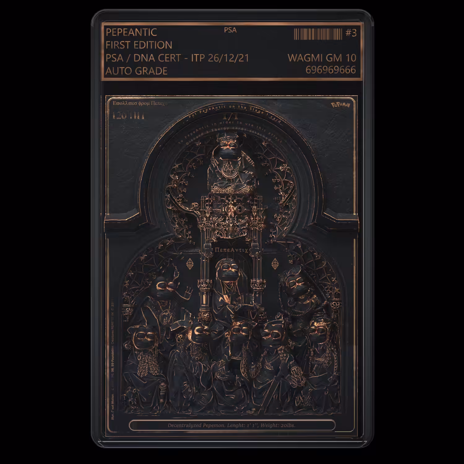 Pepemon Card #003