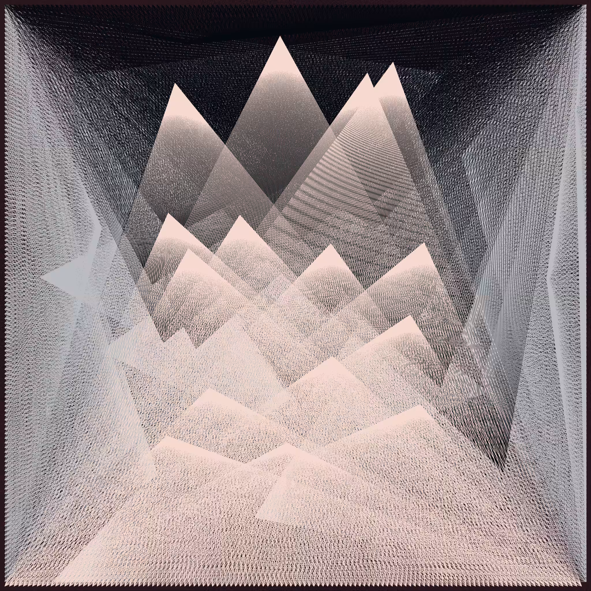 Threaded Peaks No. 9