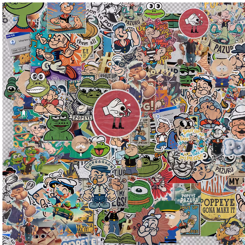 Sticker addict: PEPEYE #16
