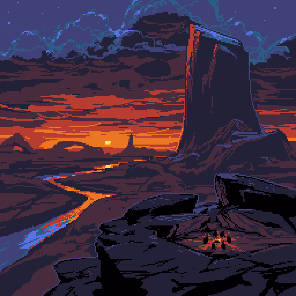 Sunset - The Sin of Man