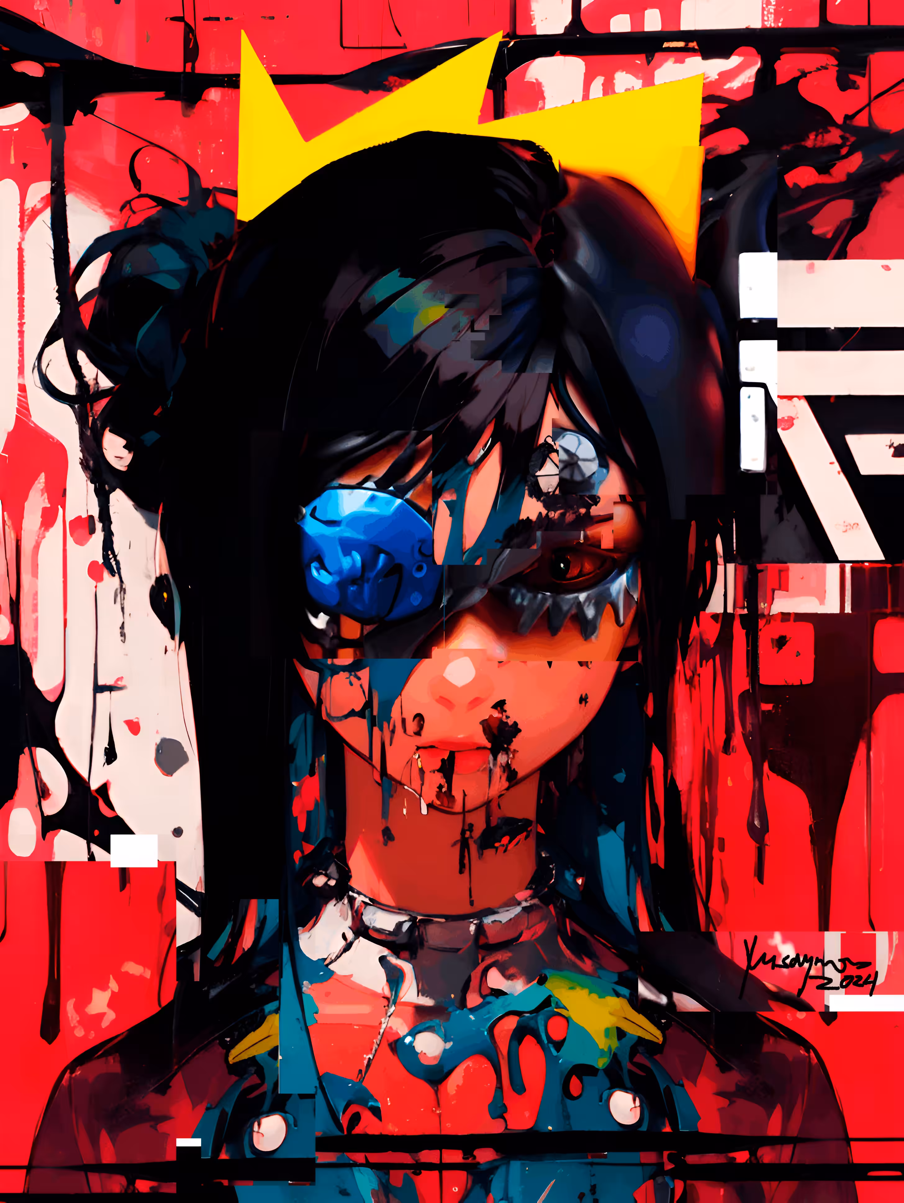 Fragments of Techno Expressionism Ai result