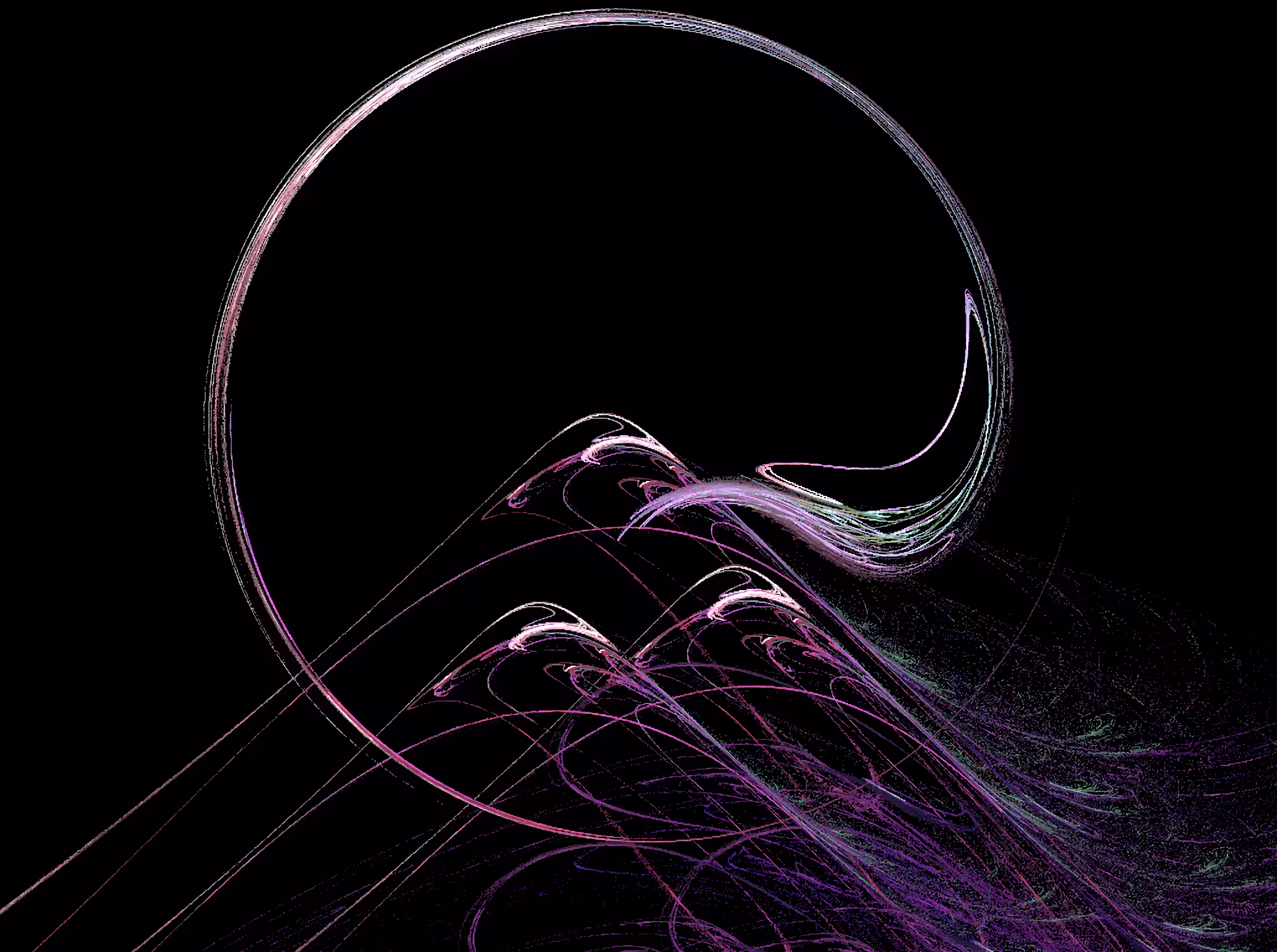 Raw Fractal Series - #070 - Earth Sign