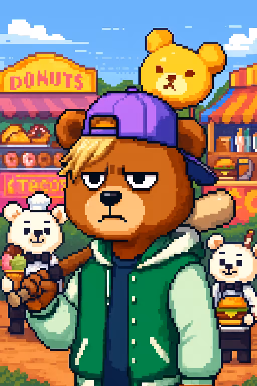 Bear Series: FoodFun Bear 
