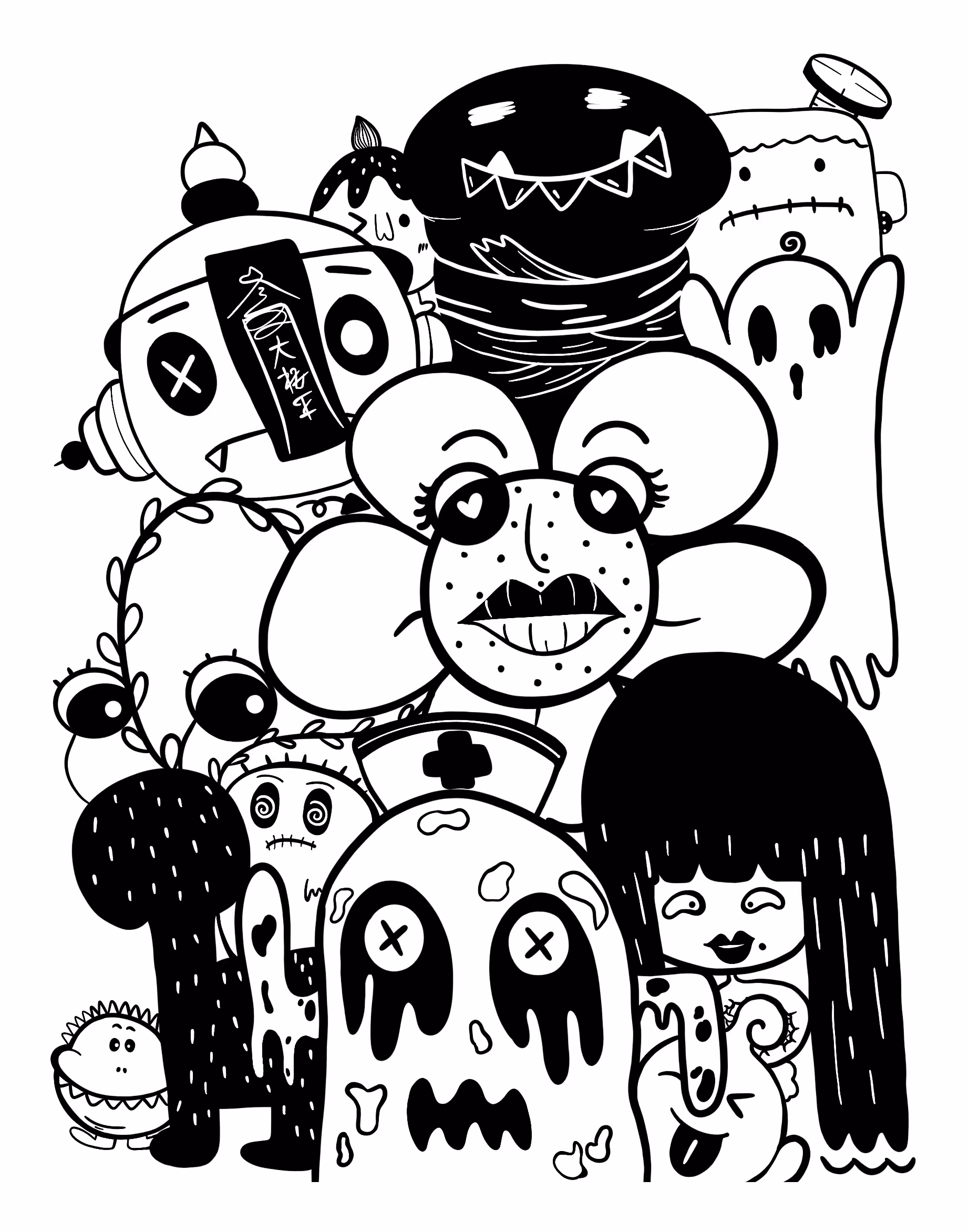 ghost Doodles No.3