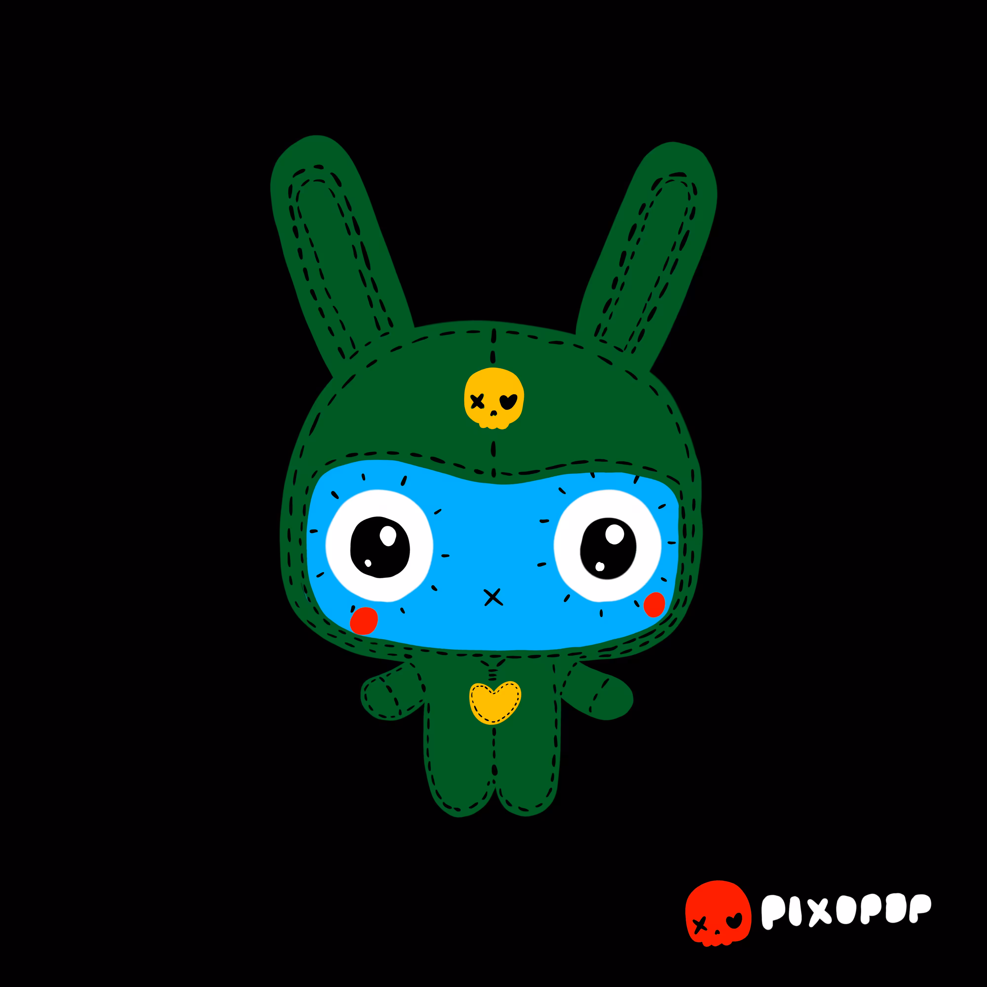 PIXOPOP CUTIES: Stitch Bunny #16