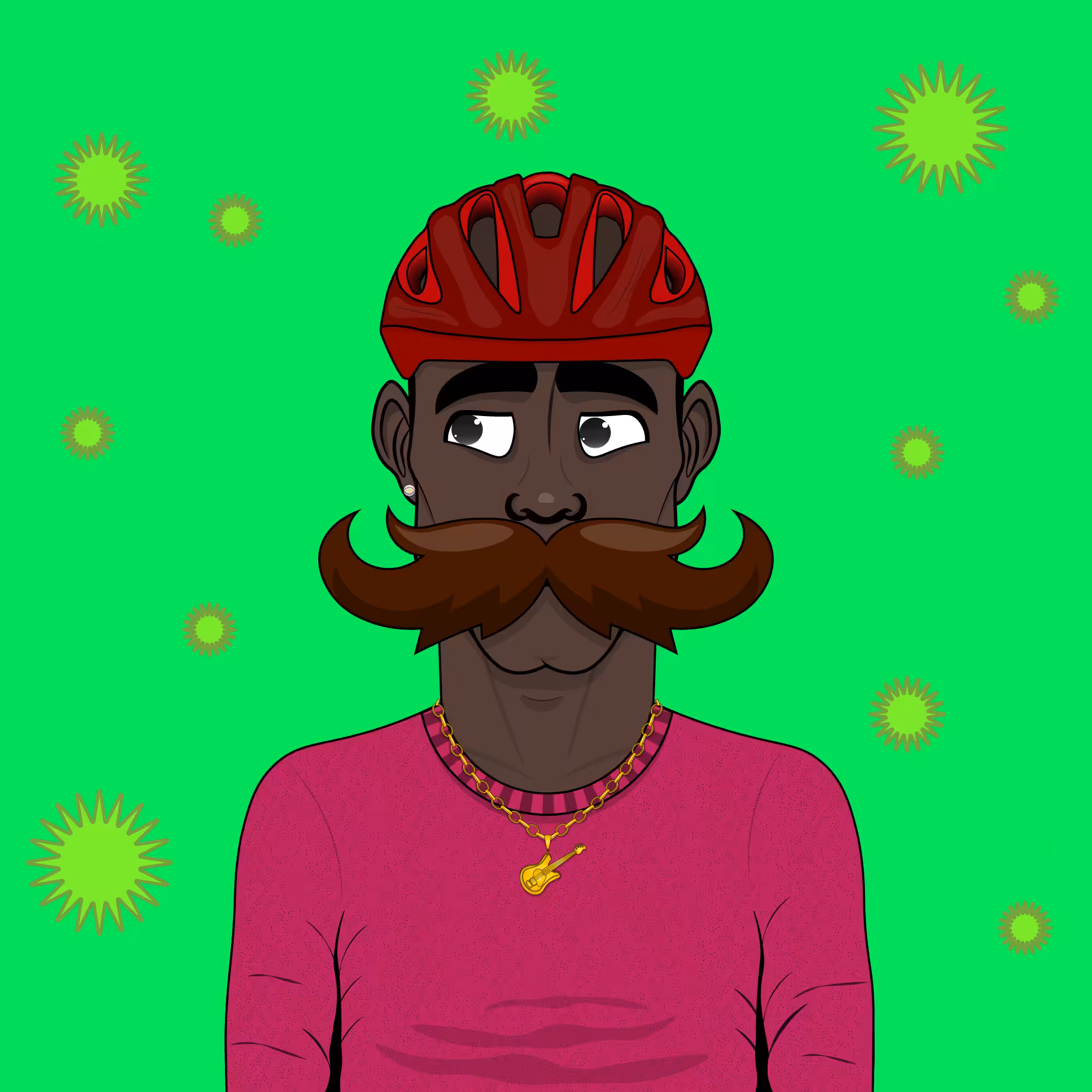 Mustachioed #15