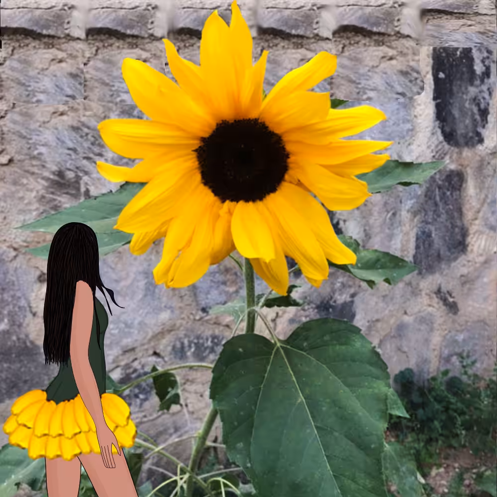 sunflower girl