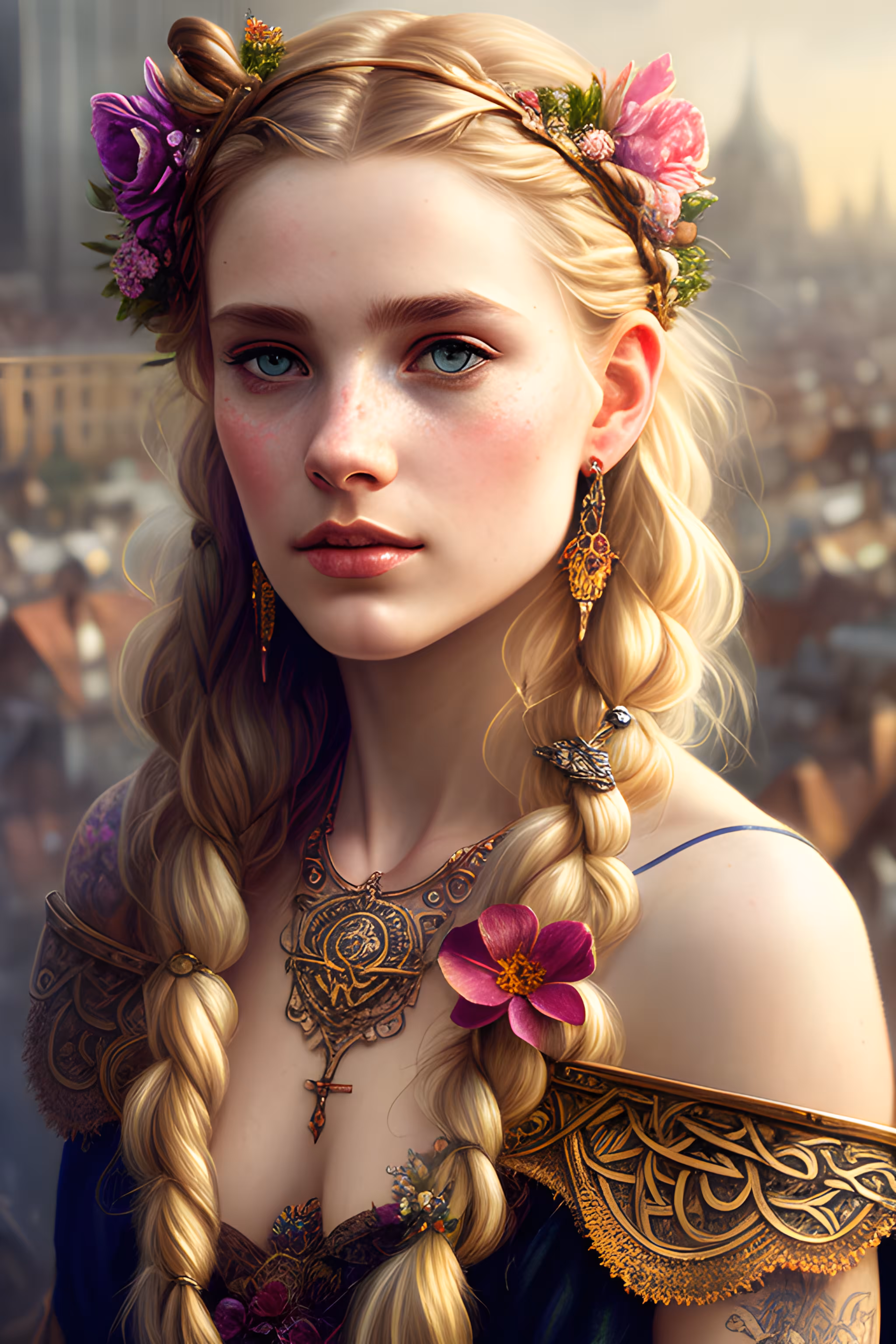 "Race to 1000- Viking Woman"