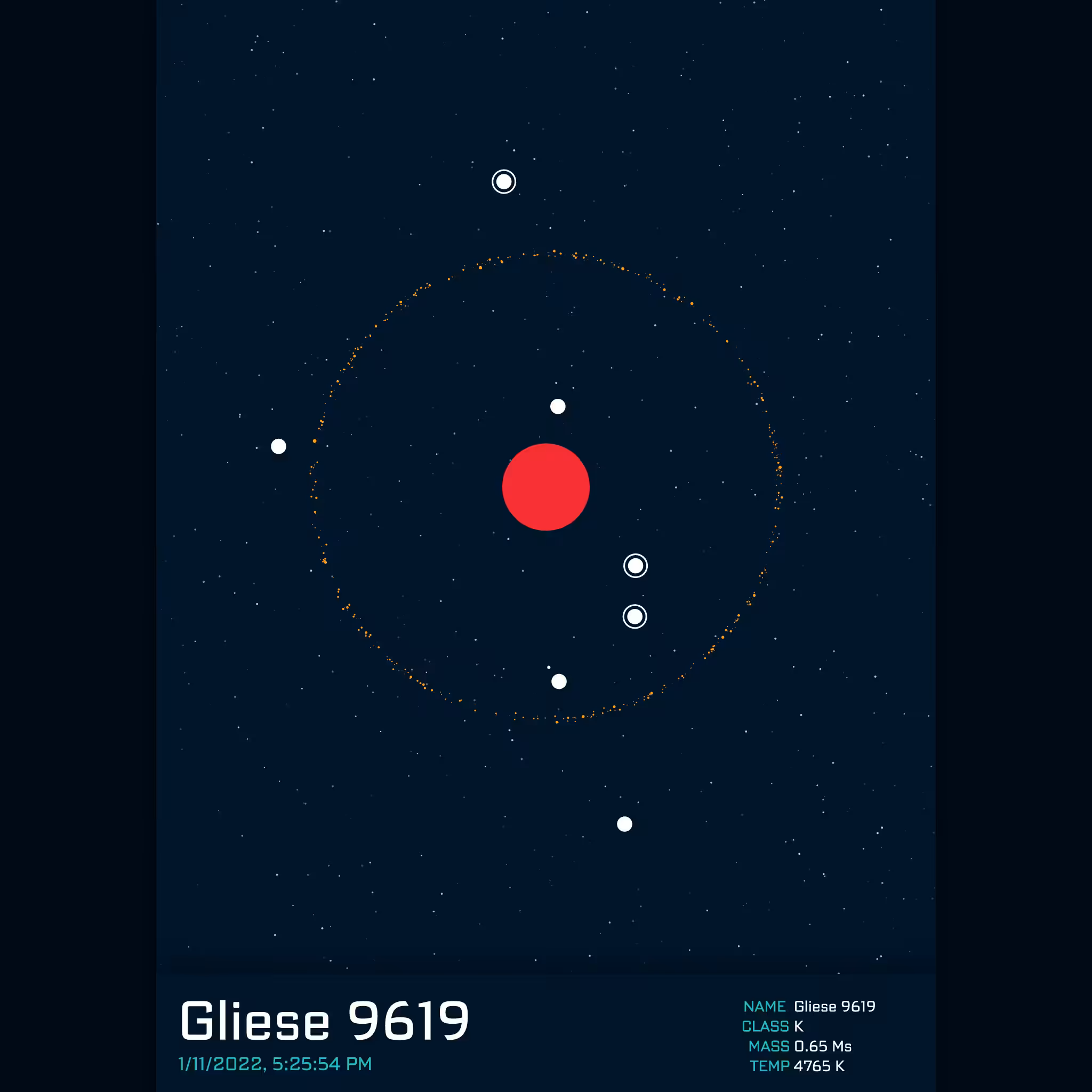 PLANETARY SYSTEM #112