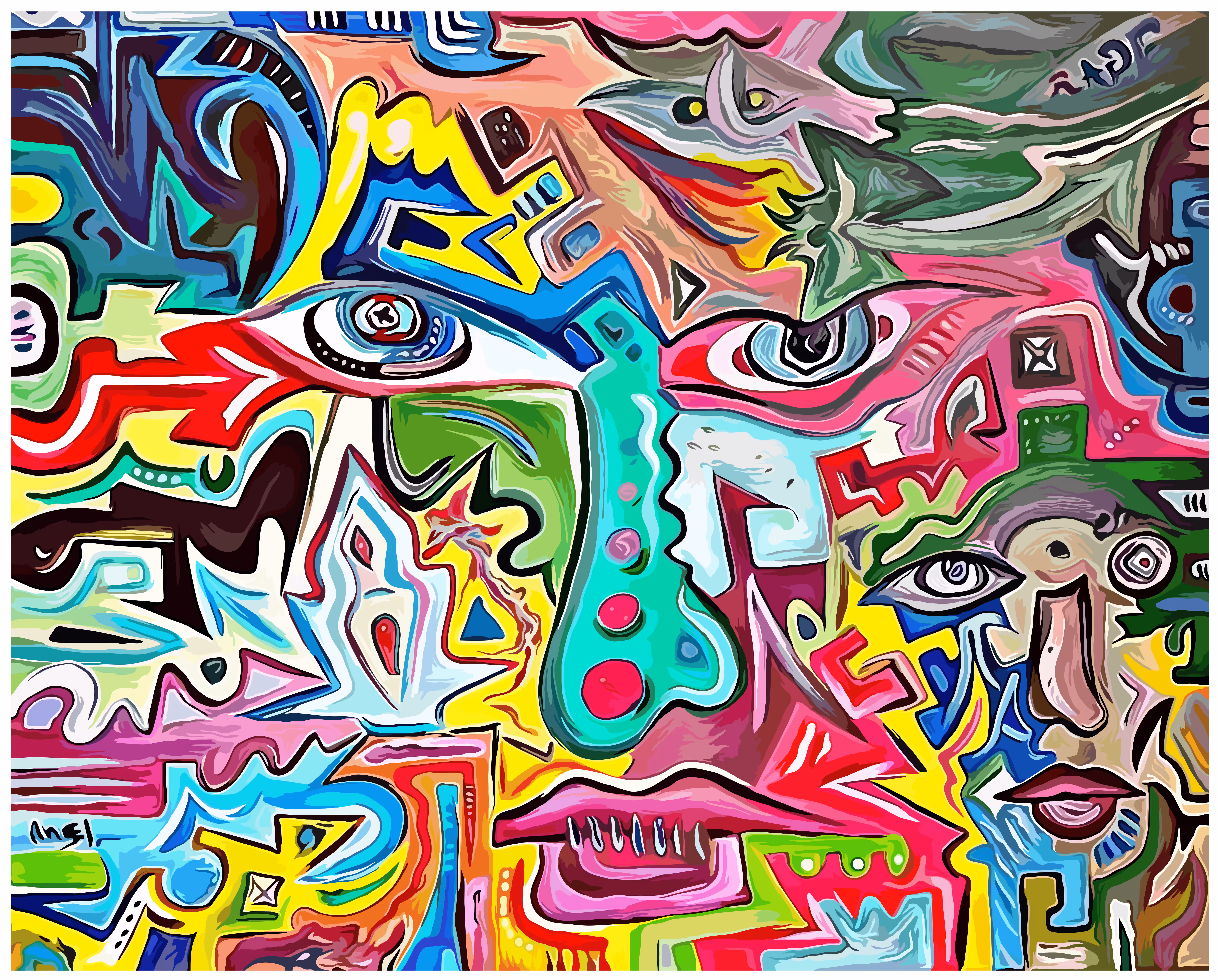 Rage (from original oil painting)