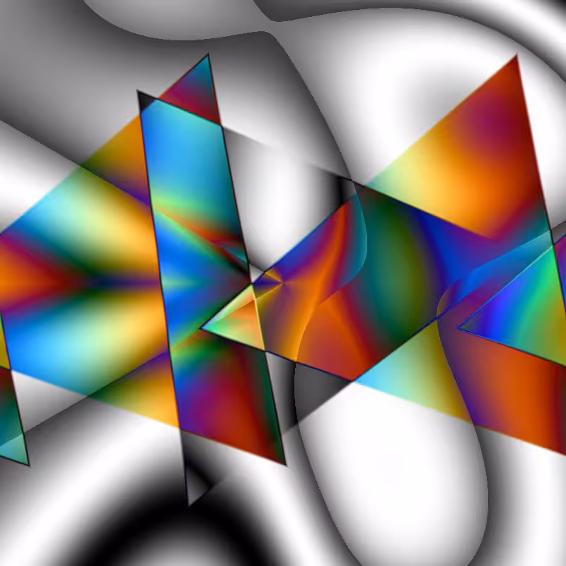 Triangle Mirrors #32