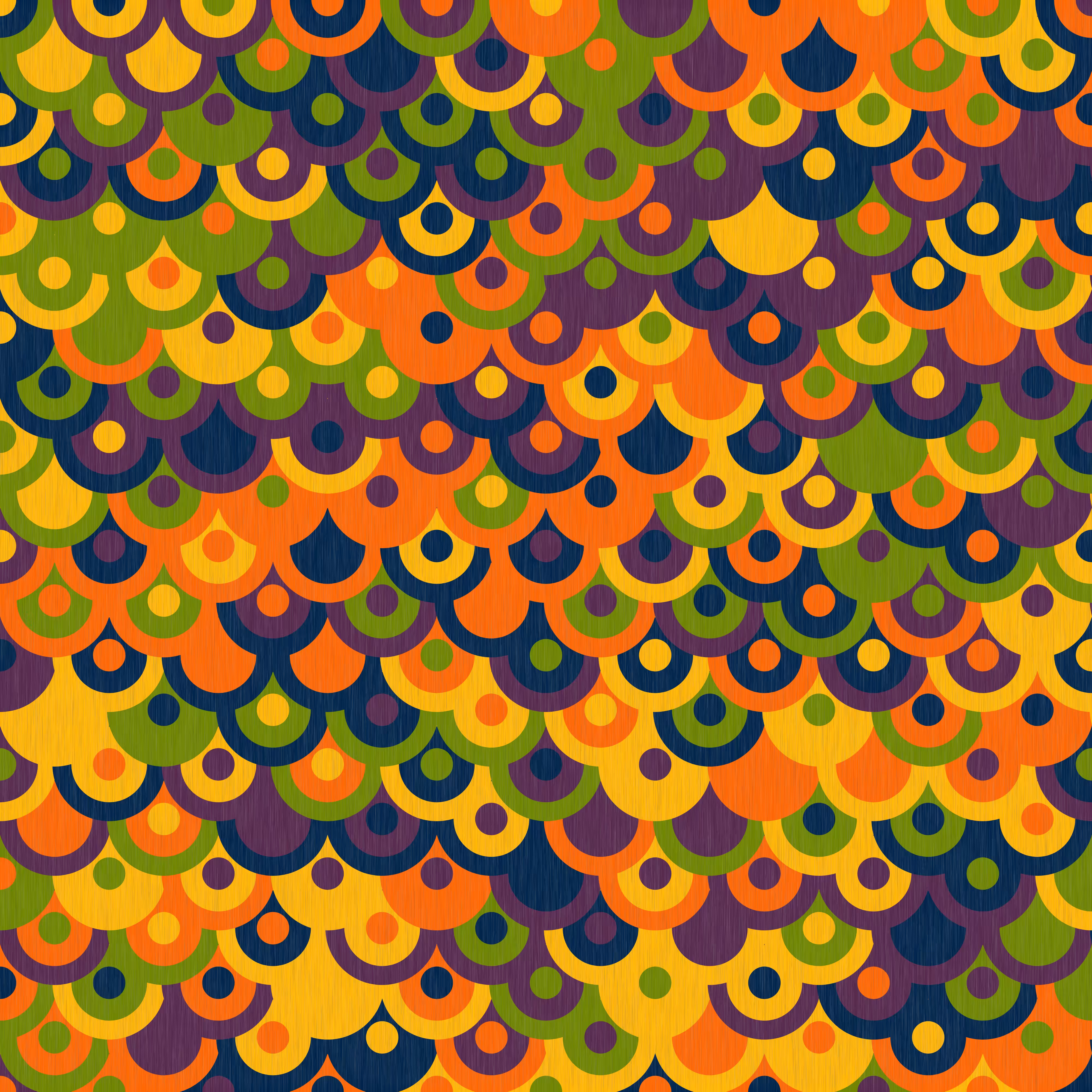 Colorful Circles Pattern 3