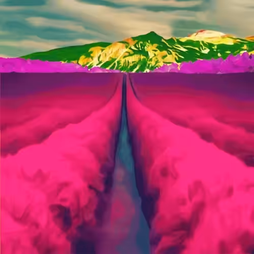 Generated Glitch Landscape #344
