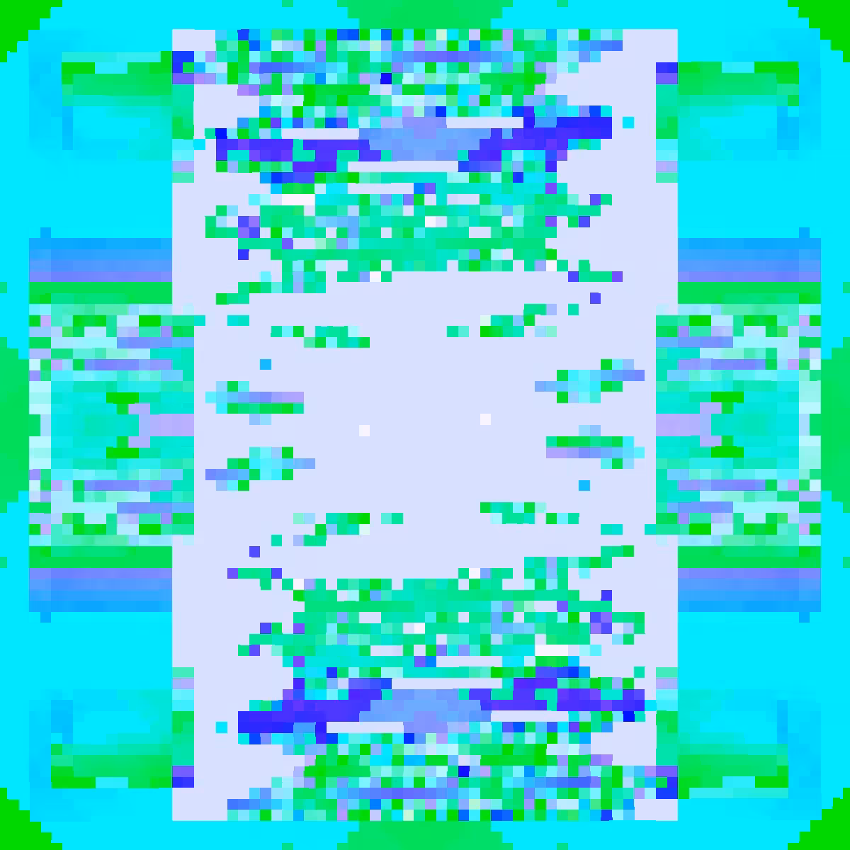 Psychedelic Dance of Pixels #7