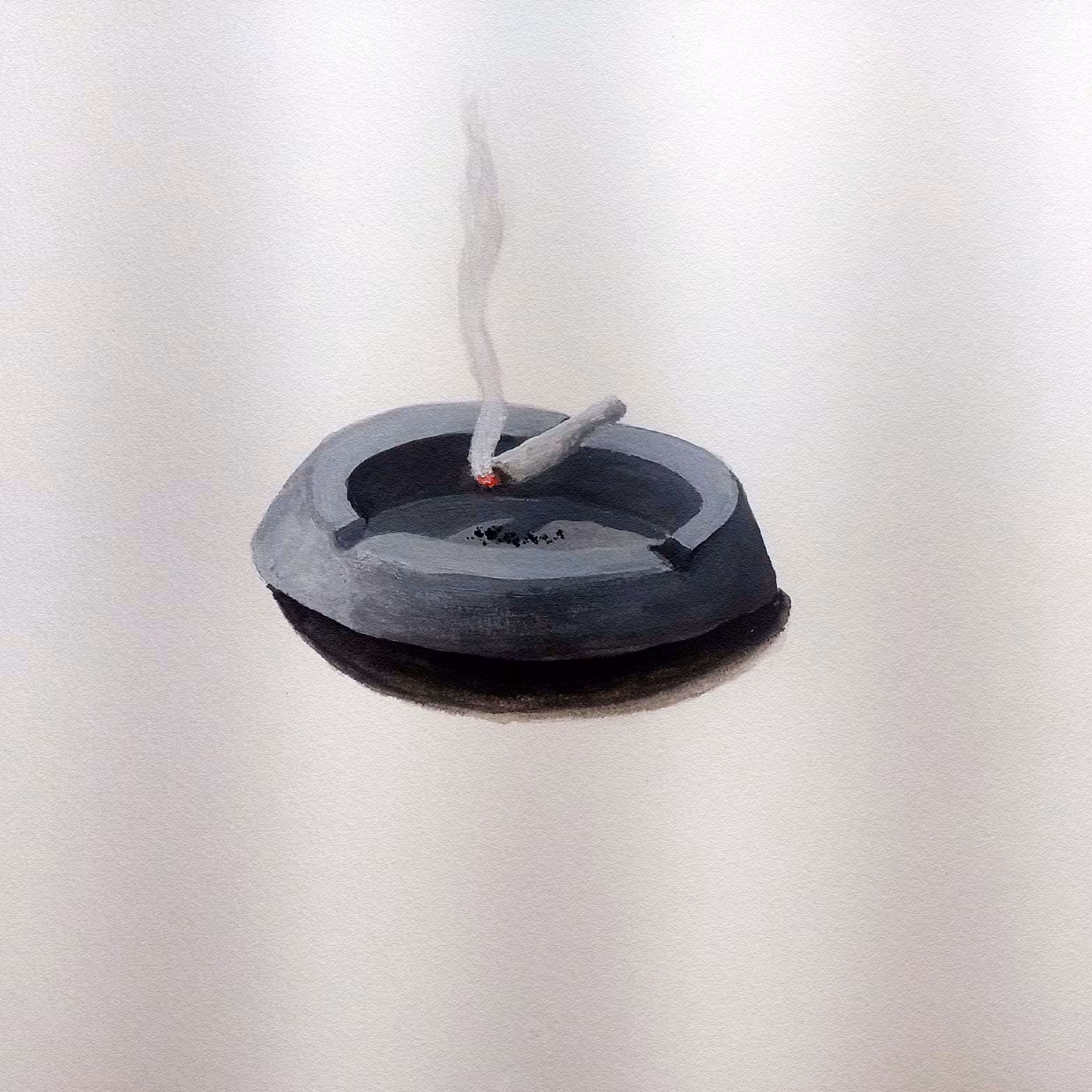 El porro en el cenicero 