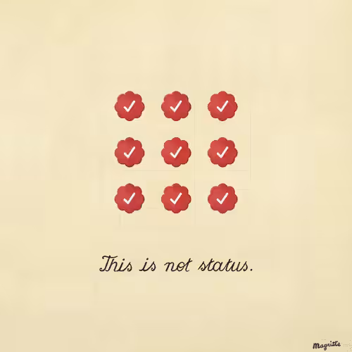 Magritte Checks #4917