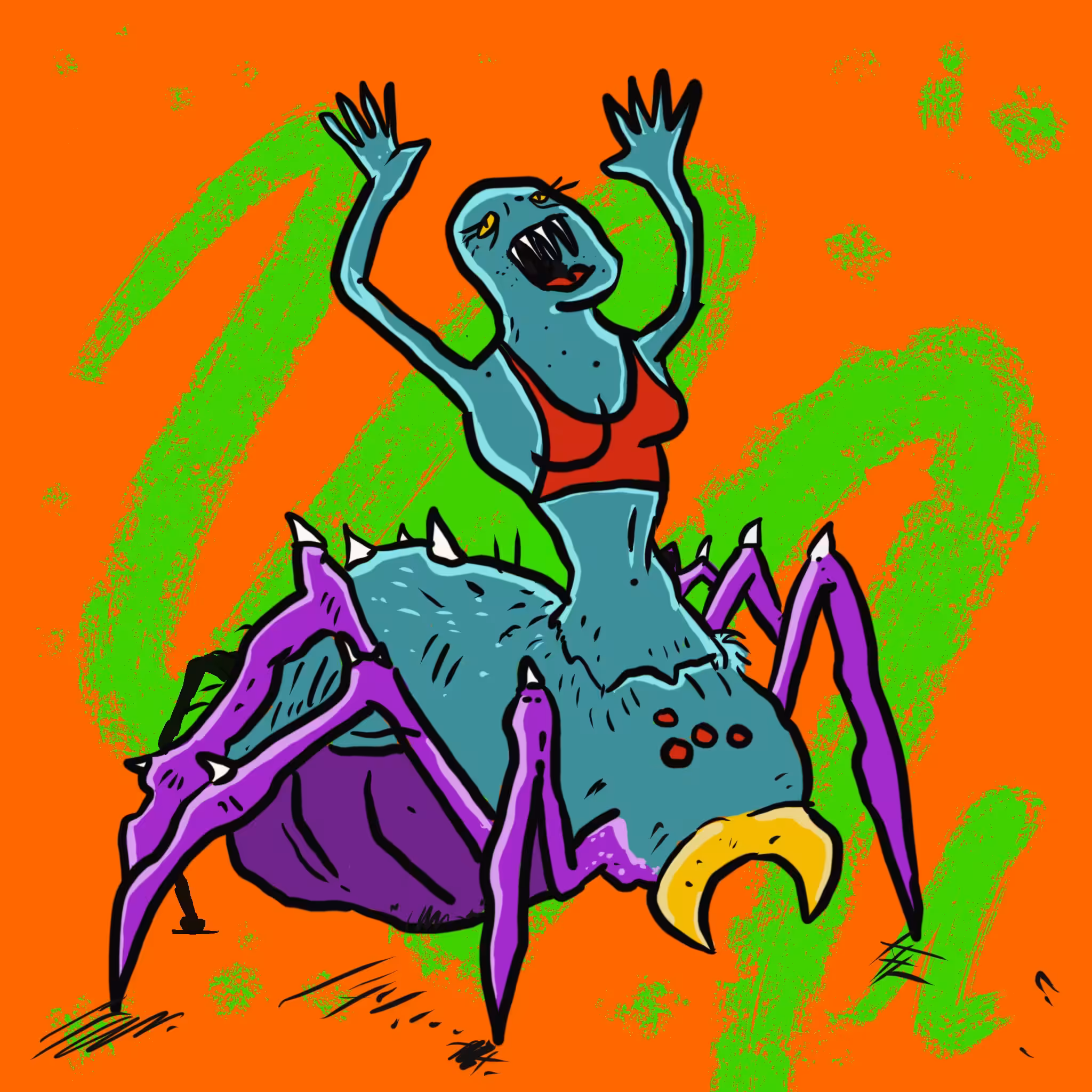 Selina the Spider Mutant