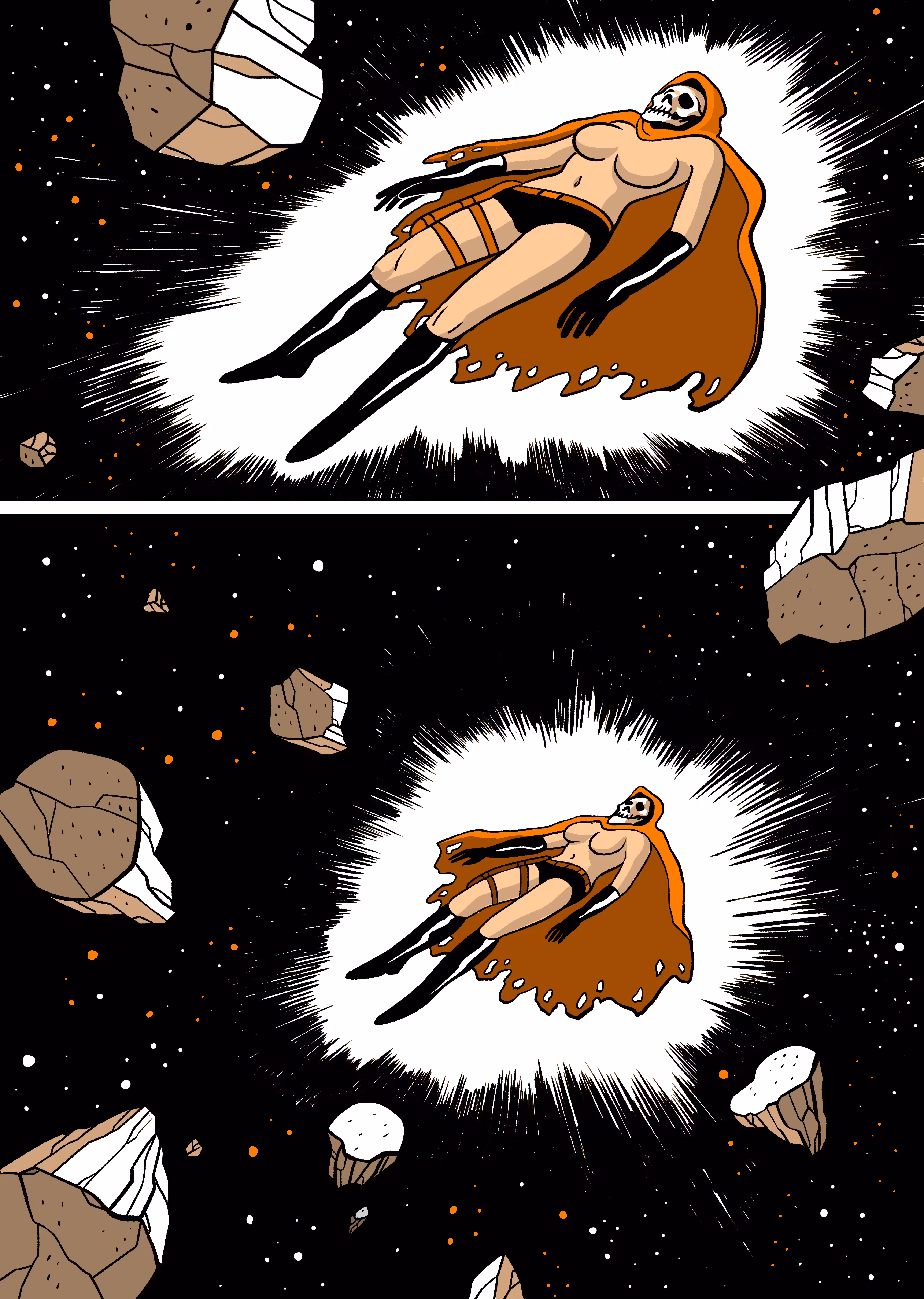 Captain Death - Original page 179