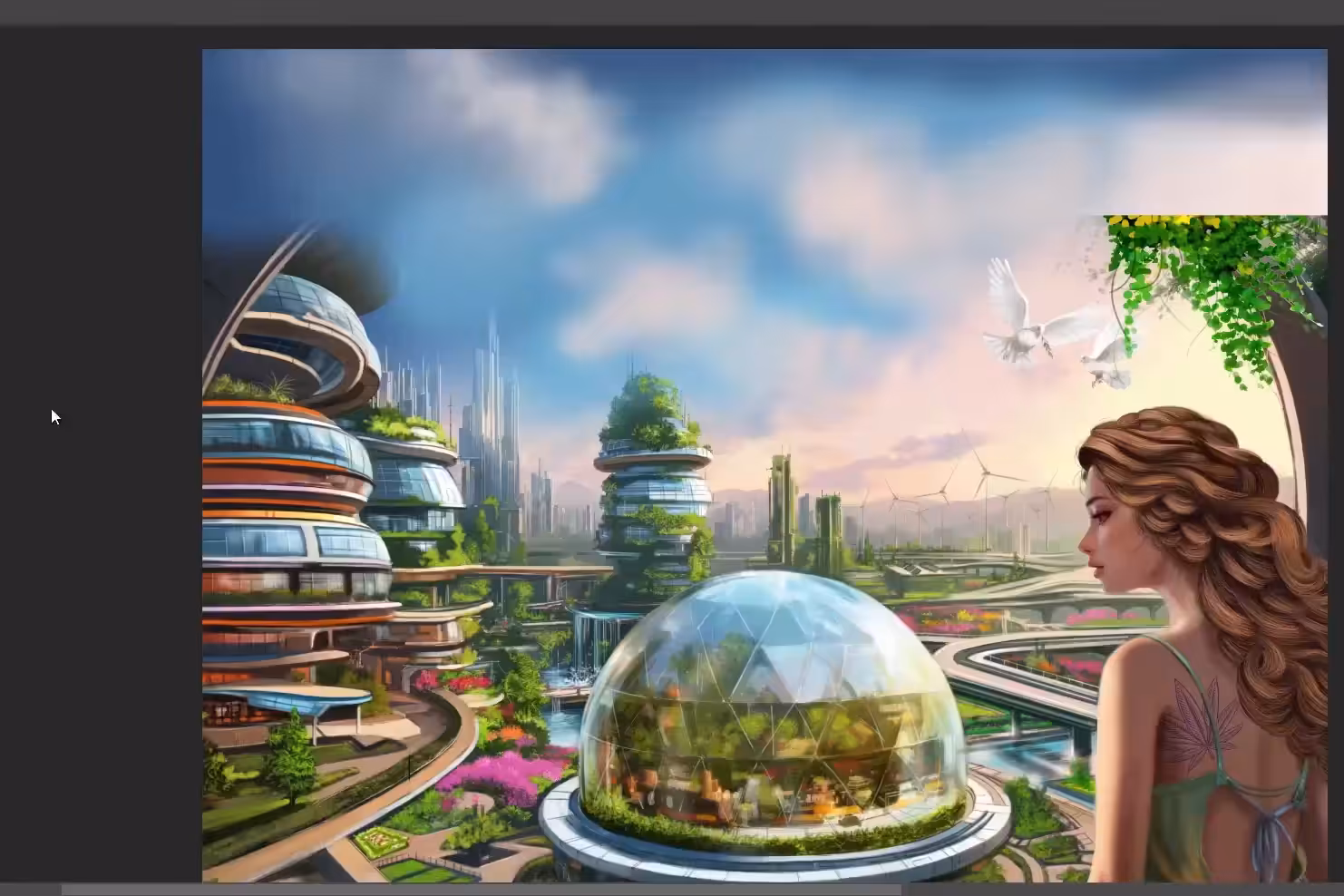 Pure ideas 🌳🍀: "Peace City" square size