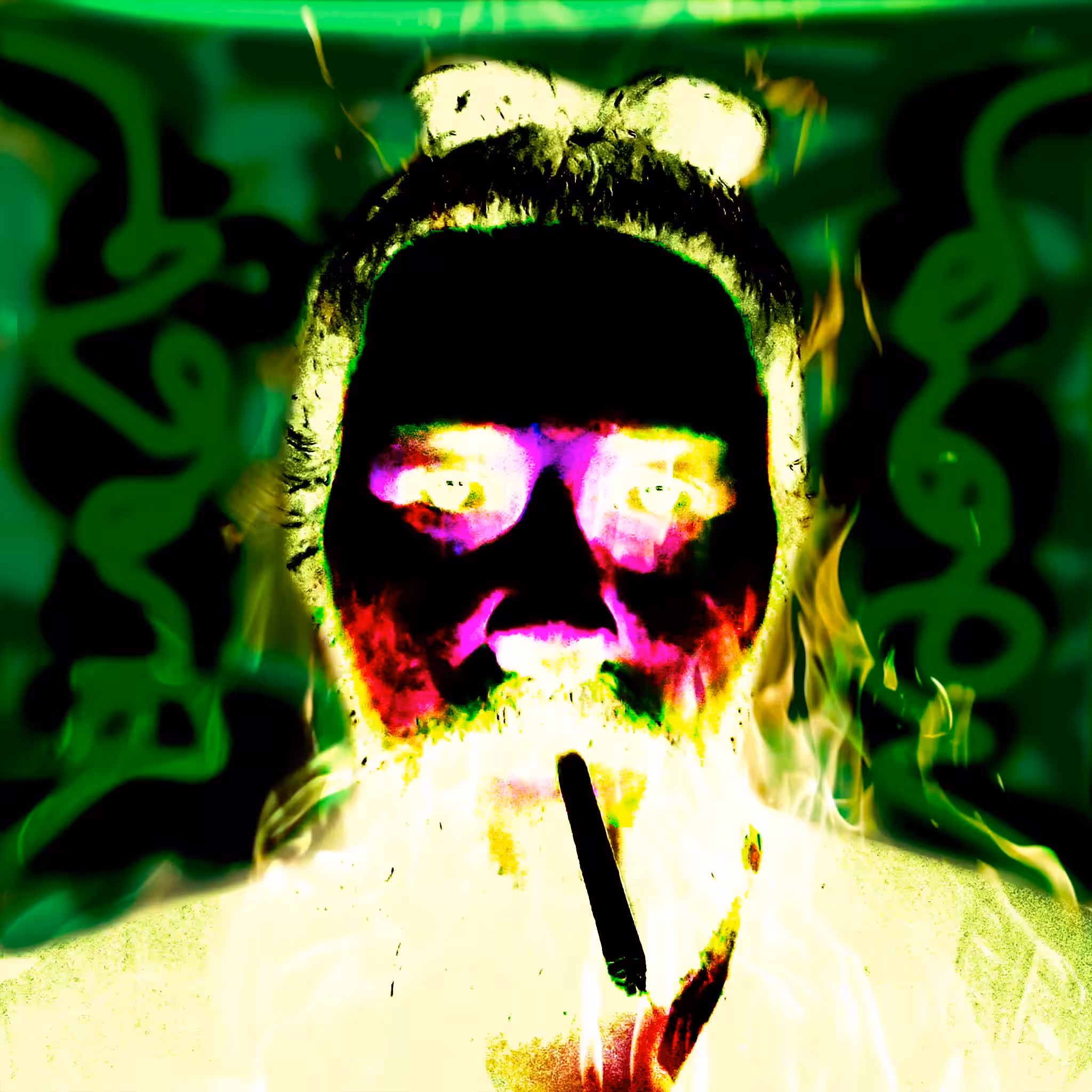 Burned Bored Faces #5