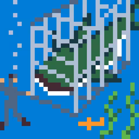 Whale Shark in quarantine