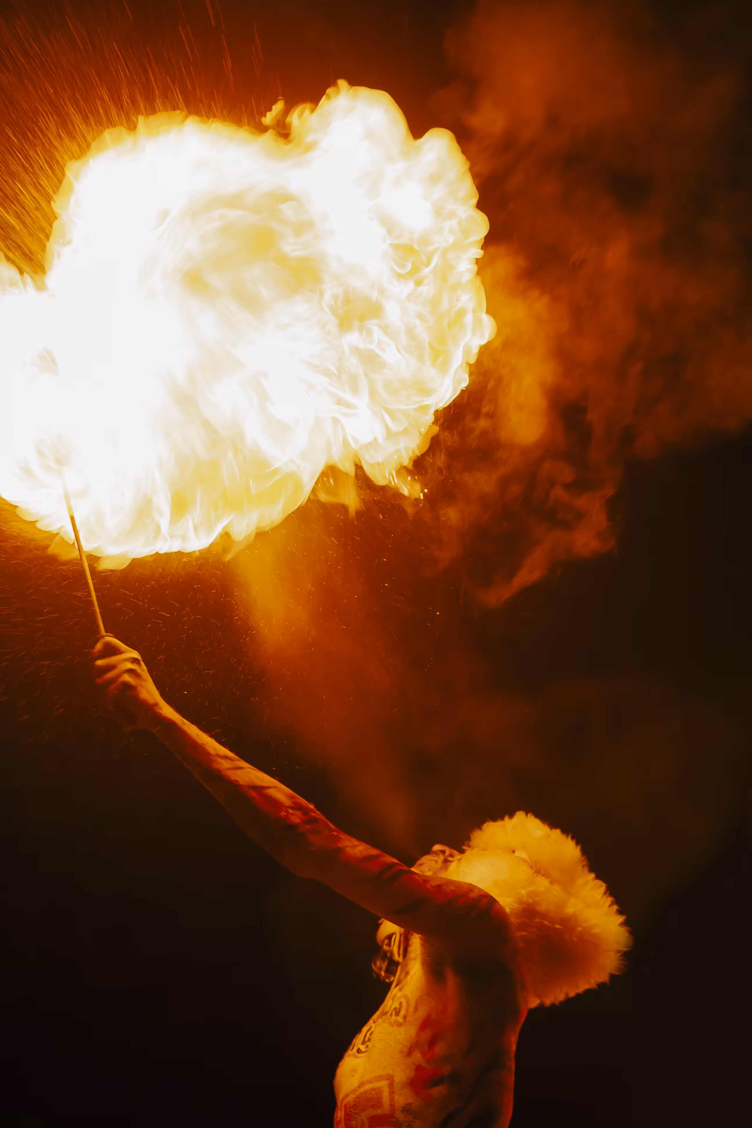 FIRE BREATHING TIGER
