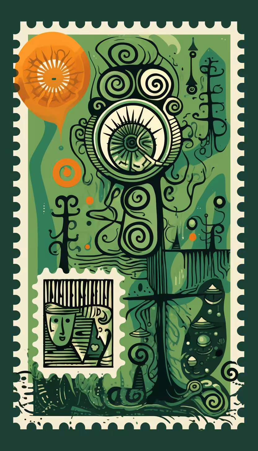Stamps Saga Collection #96